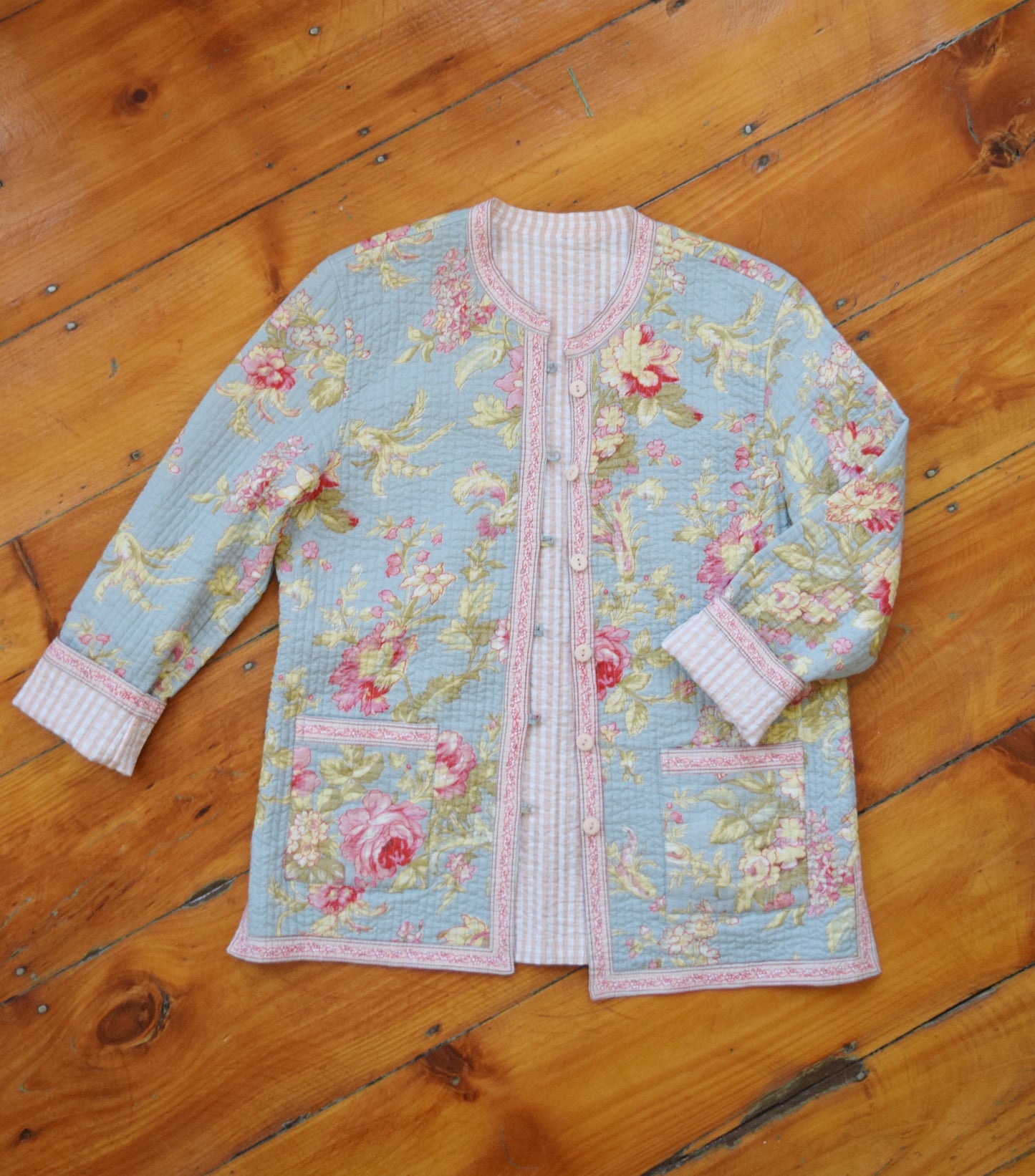 Vintage Reversible Quilted Jacket