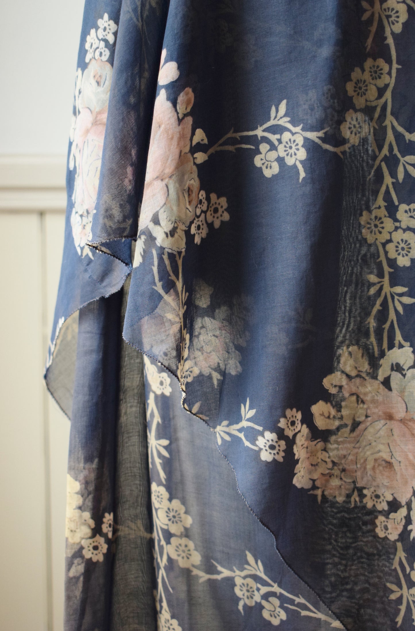 1910s Floral Day Dress | XS