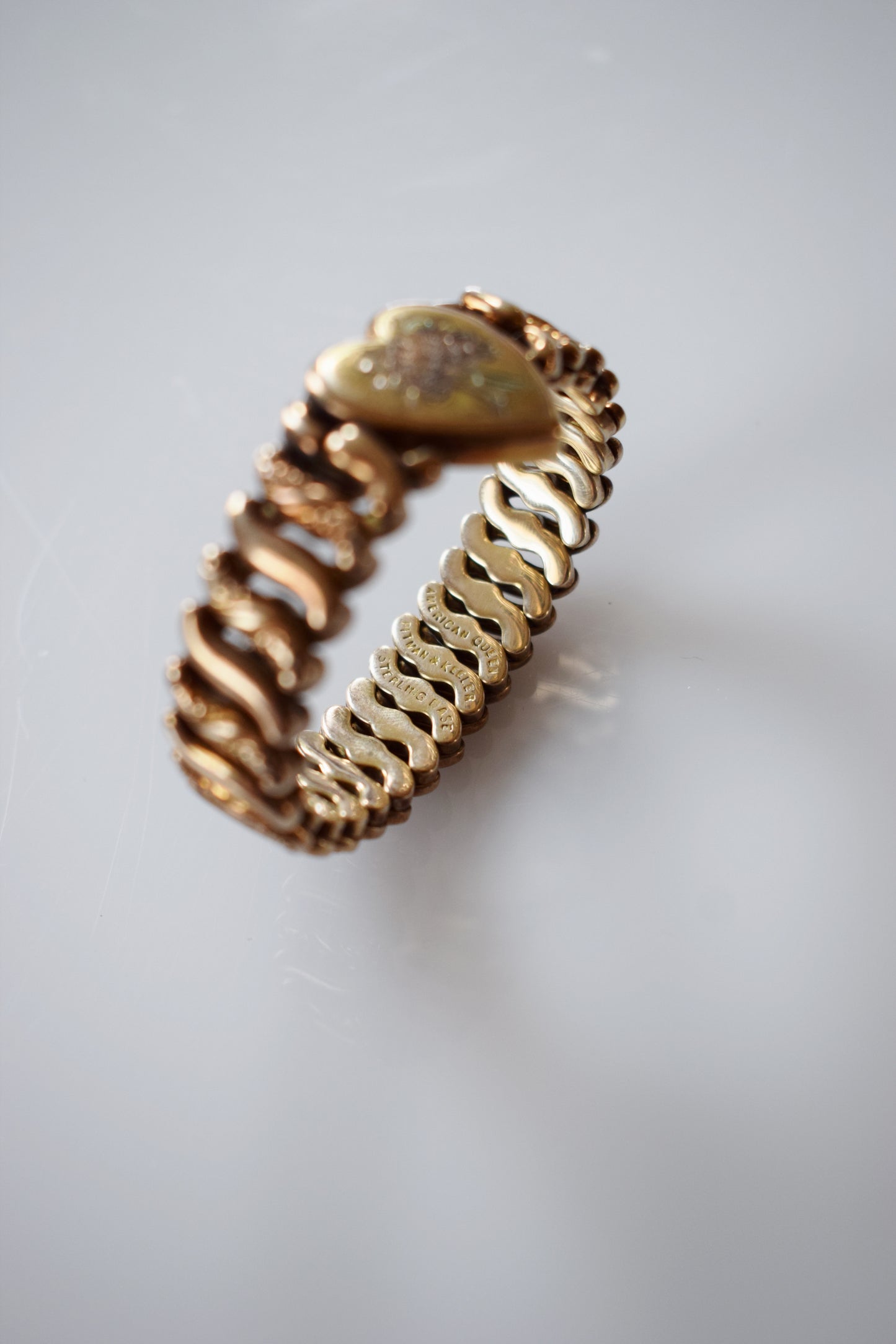 1940s Sweetheart Expansion Bracelet | Flower Bouquet