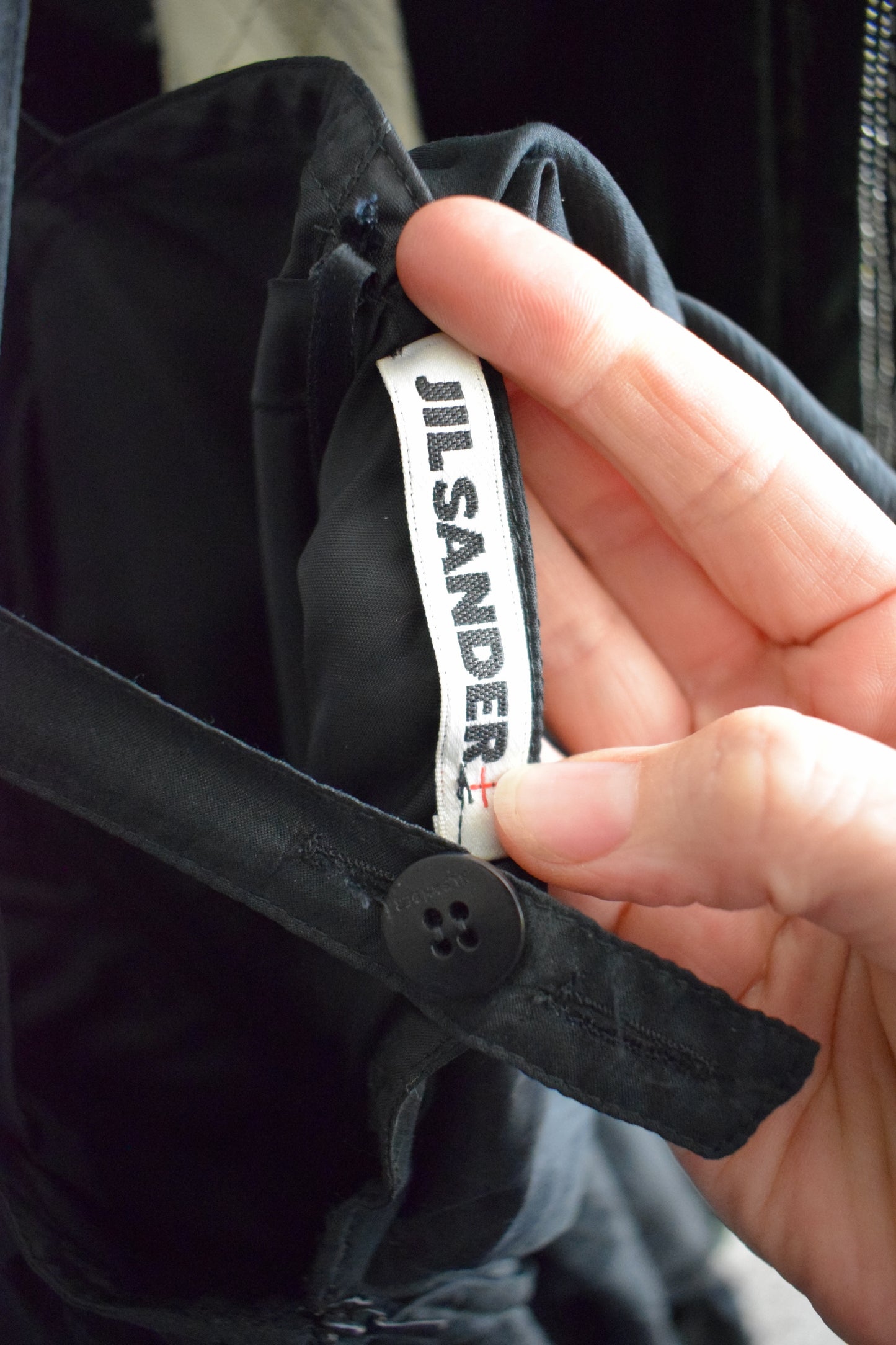 1990s Silk Ruffled Dress by Jil Sander | XS