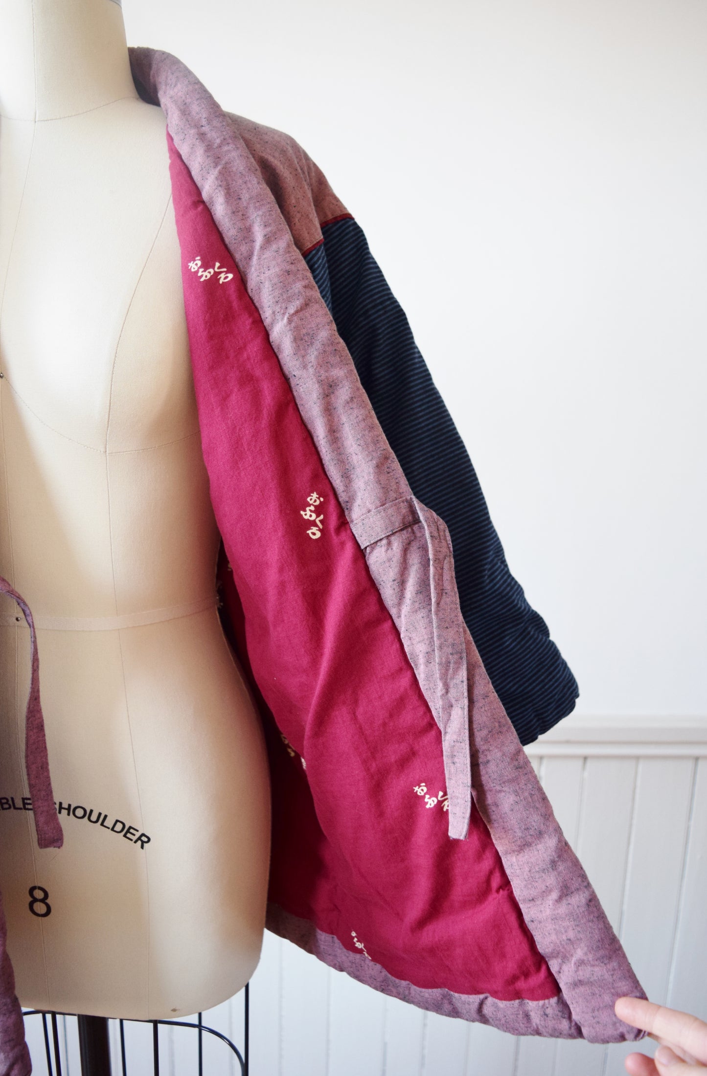 Japanese Quilted Hanten Jacket | M/L