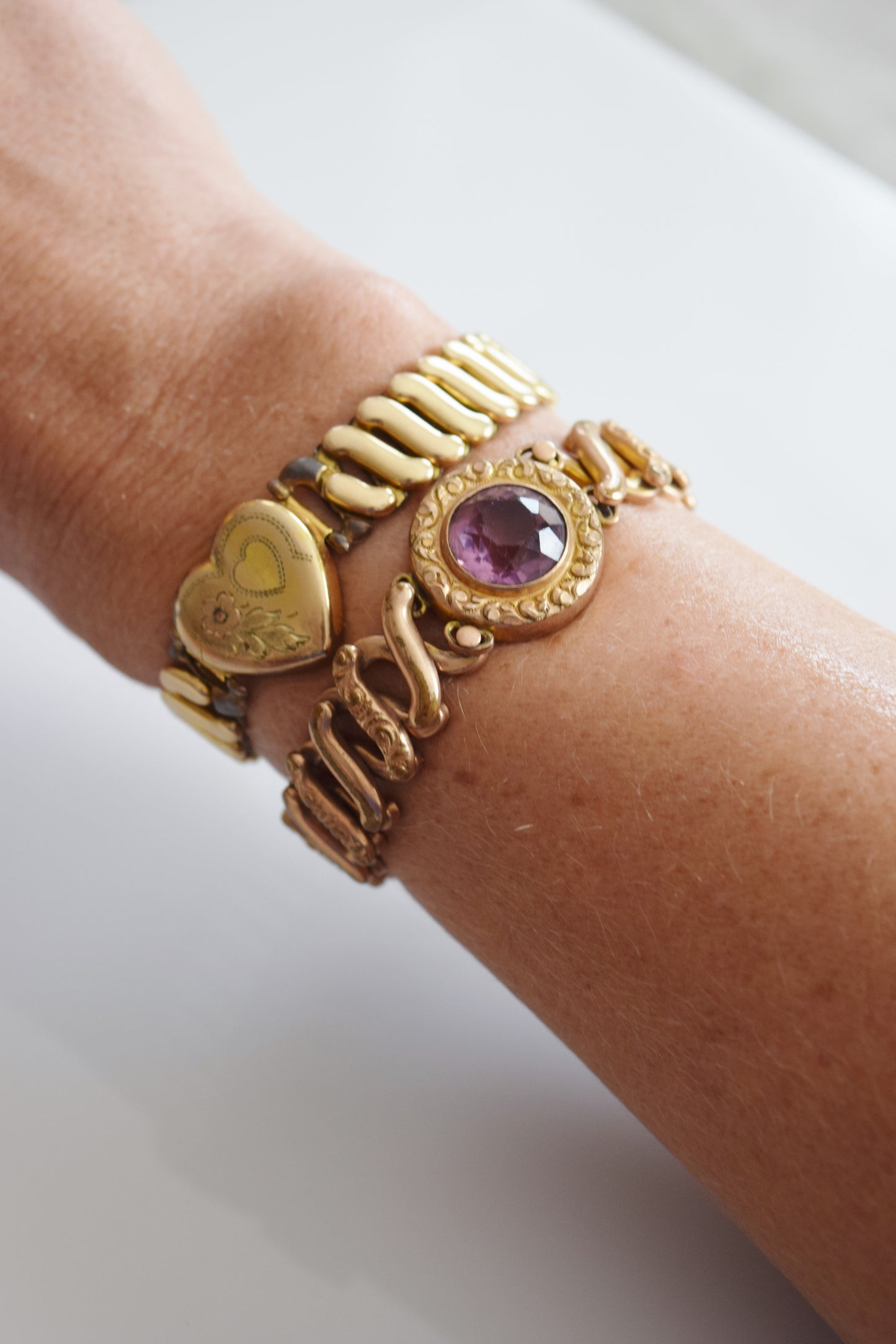 Victorian Revival Sweetheart Expansion Bracelet