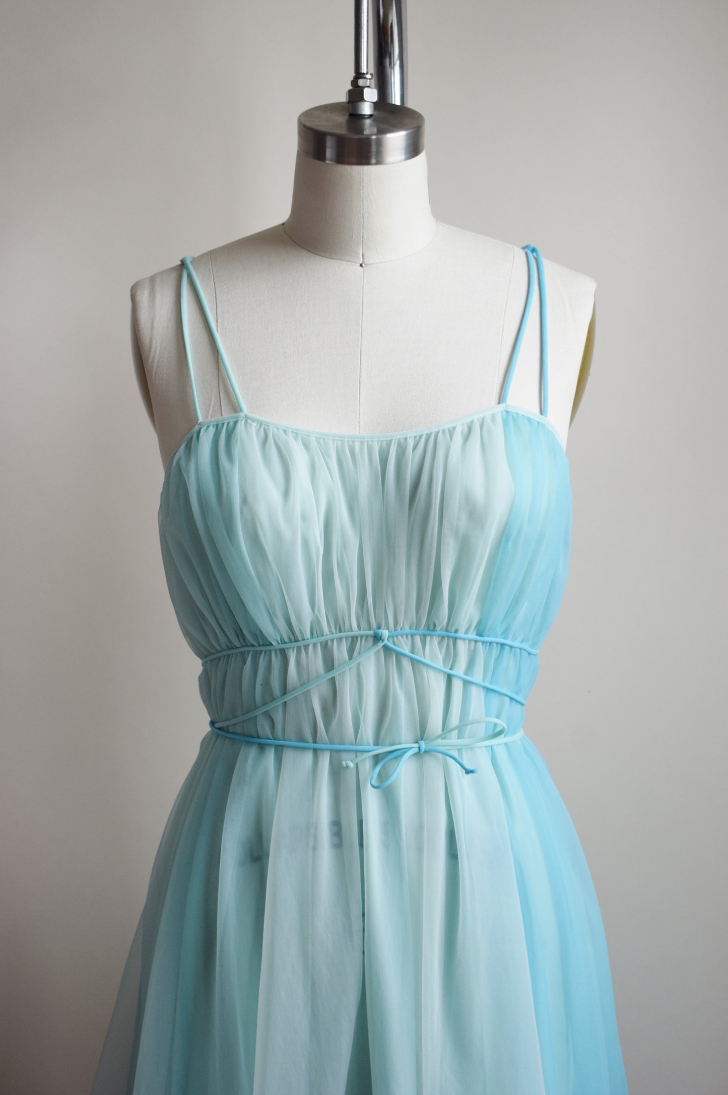 1960s Nylon Nightie Dress by Vanity Fair | S