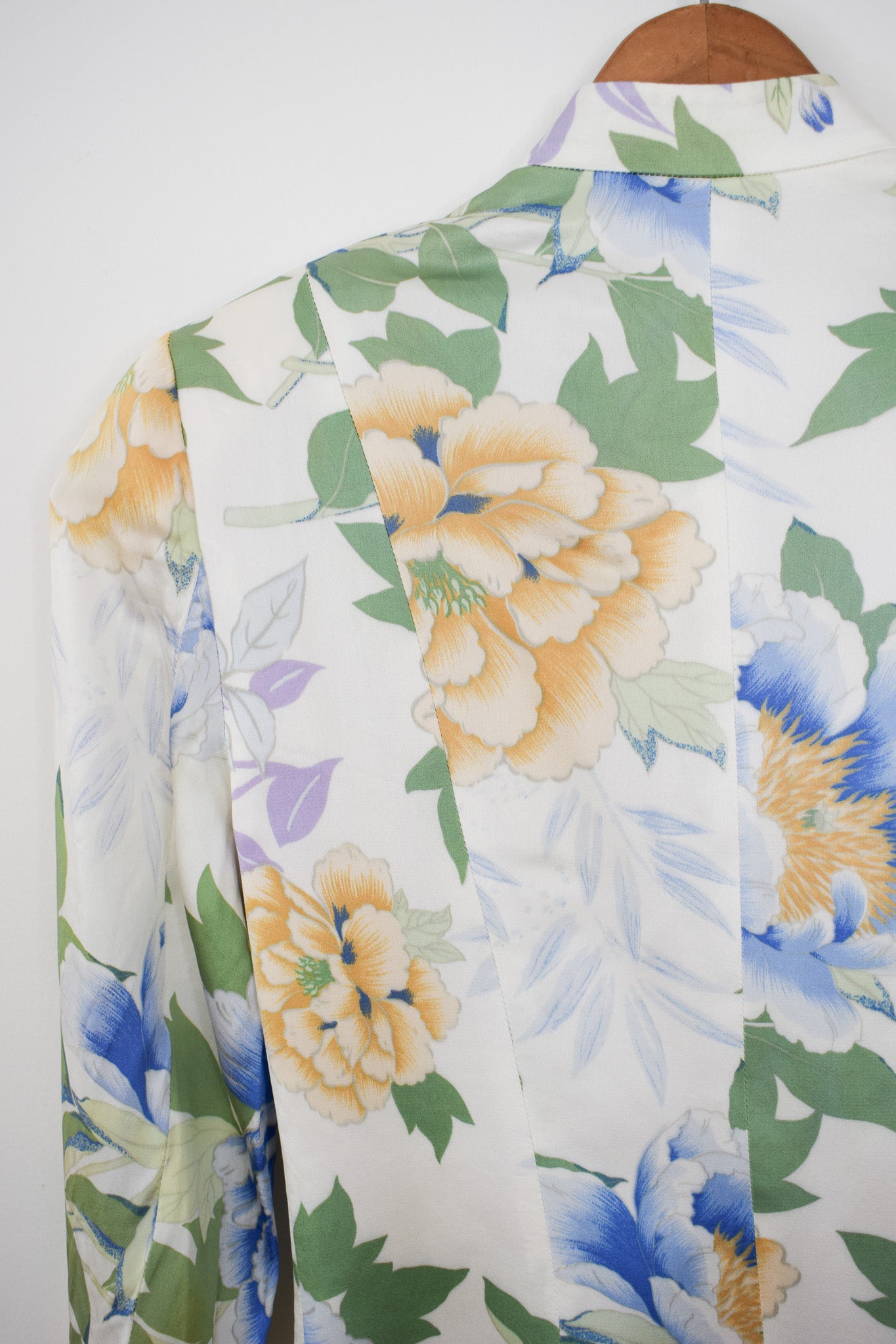 Kenzo Floral Print Satin Jacket | XXS/XS