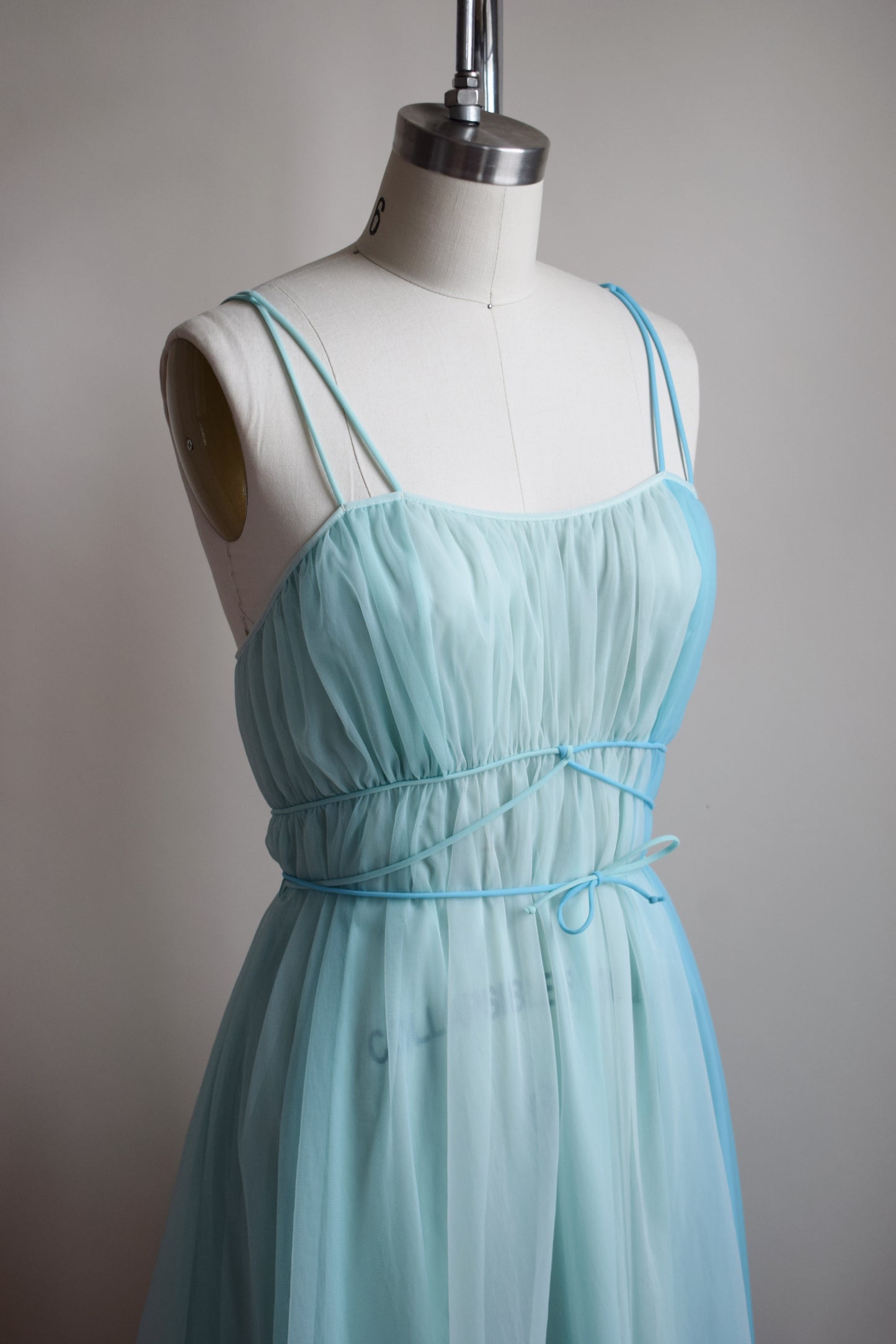 1960s Nylon Nightie Dress by Vanity Fair | S