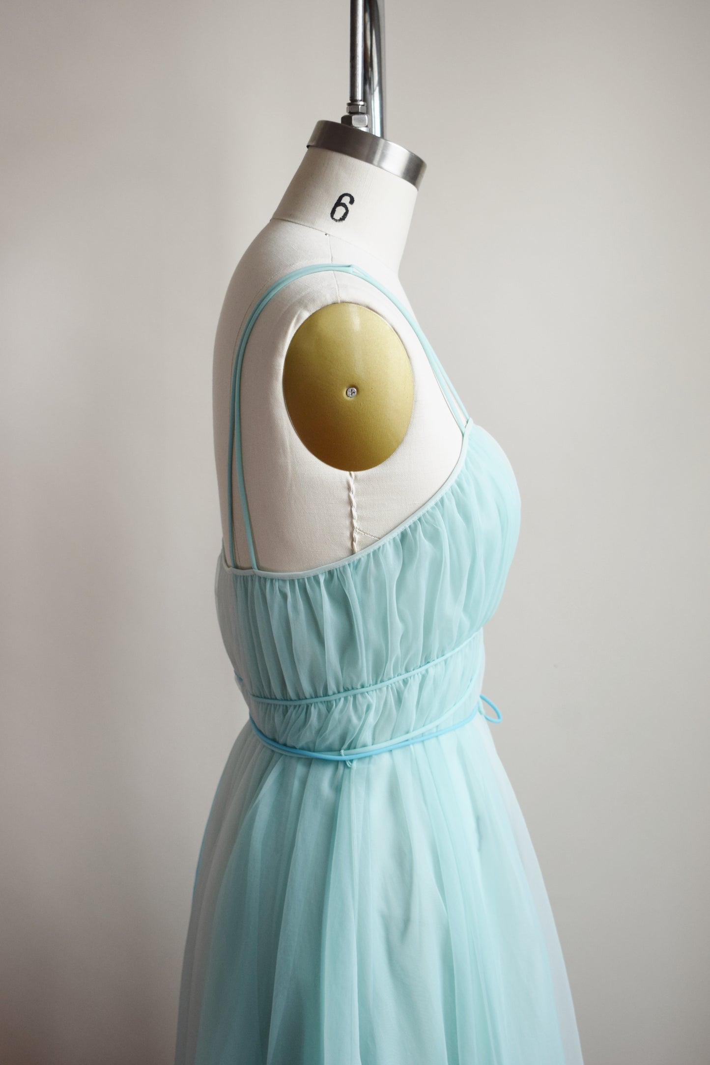 1960s Nylon Nightie Dress by Vanity Fair | S