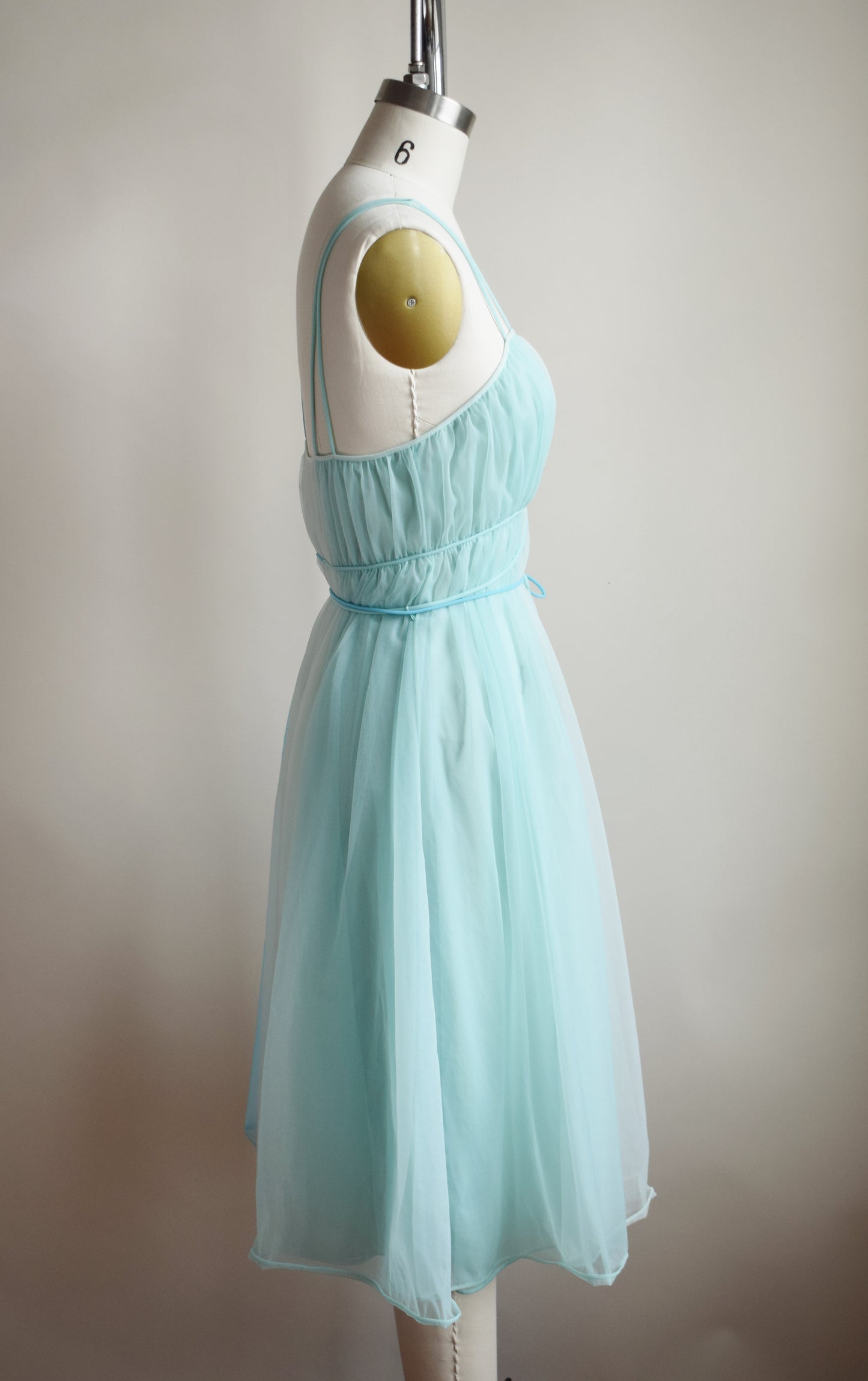 1960s Nylon Nightie Dress by Vanity Fair | S