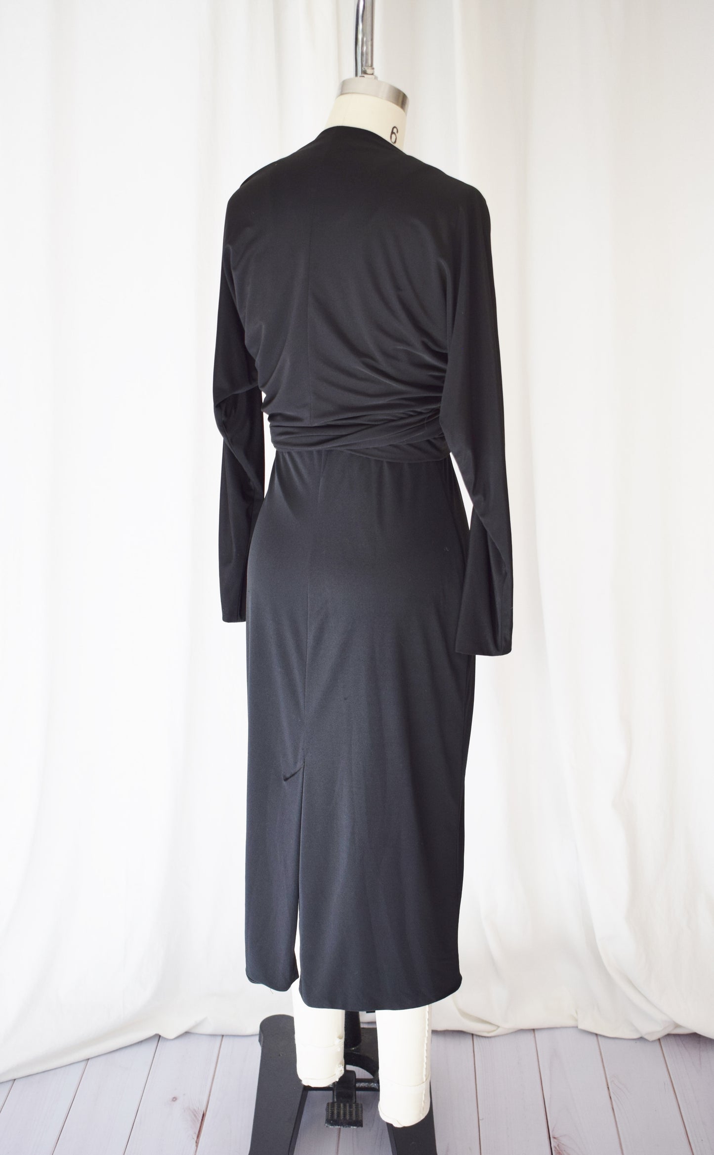 1990s Norma Kamali OMO Jersey Knit Dress and Wrap Top | S