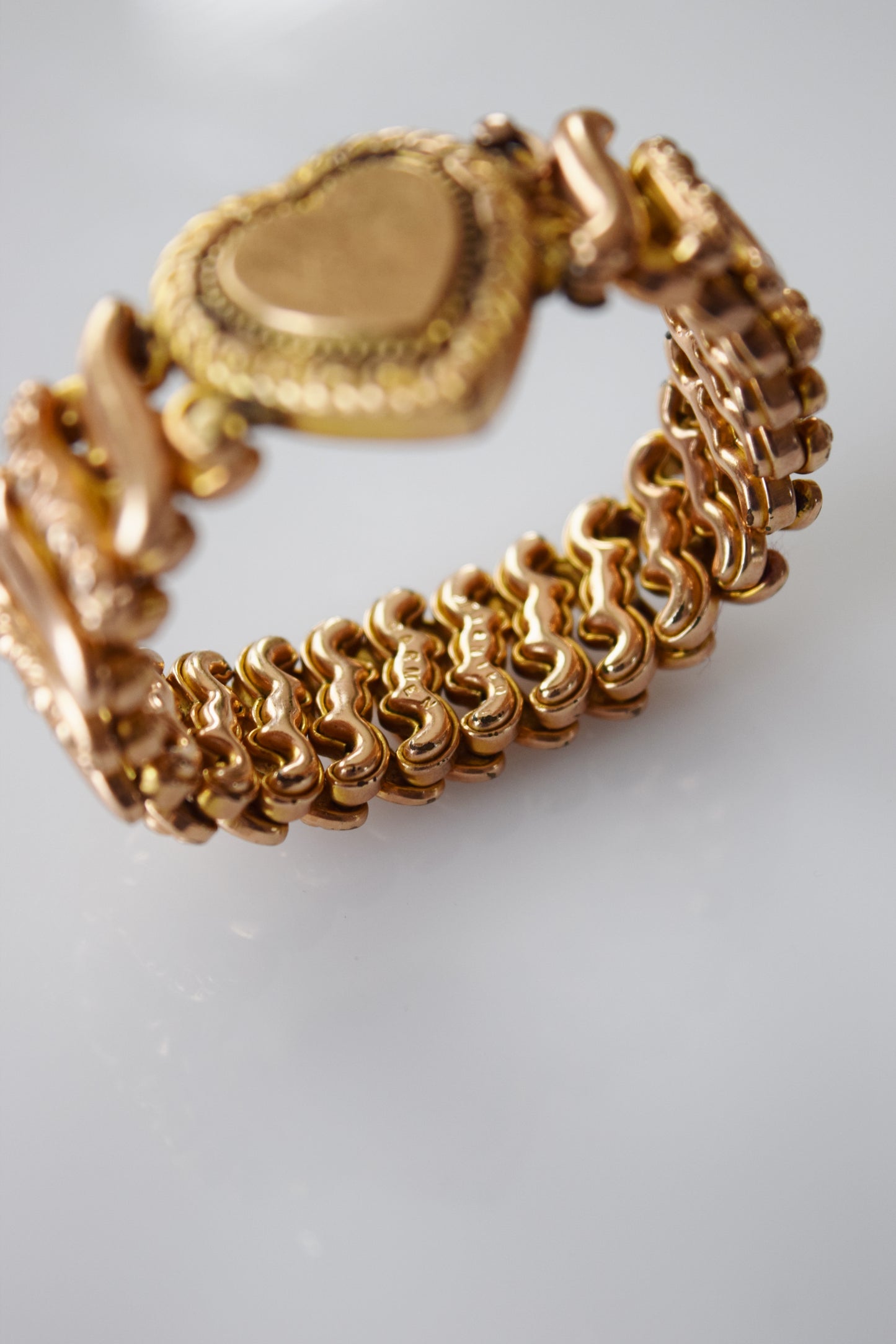 Victorian Revival Sweetheart Bracelet | 1940s