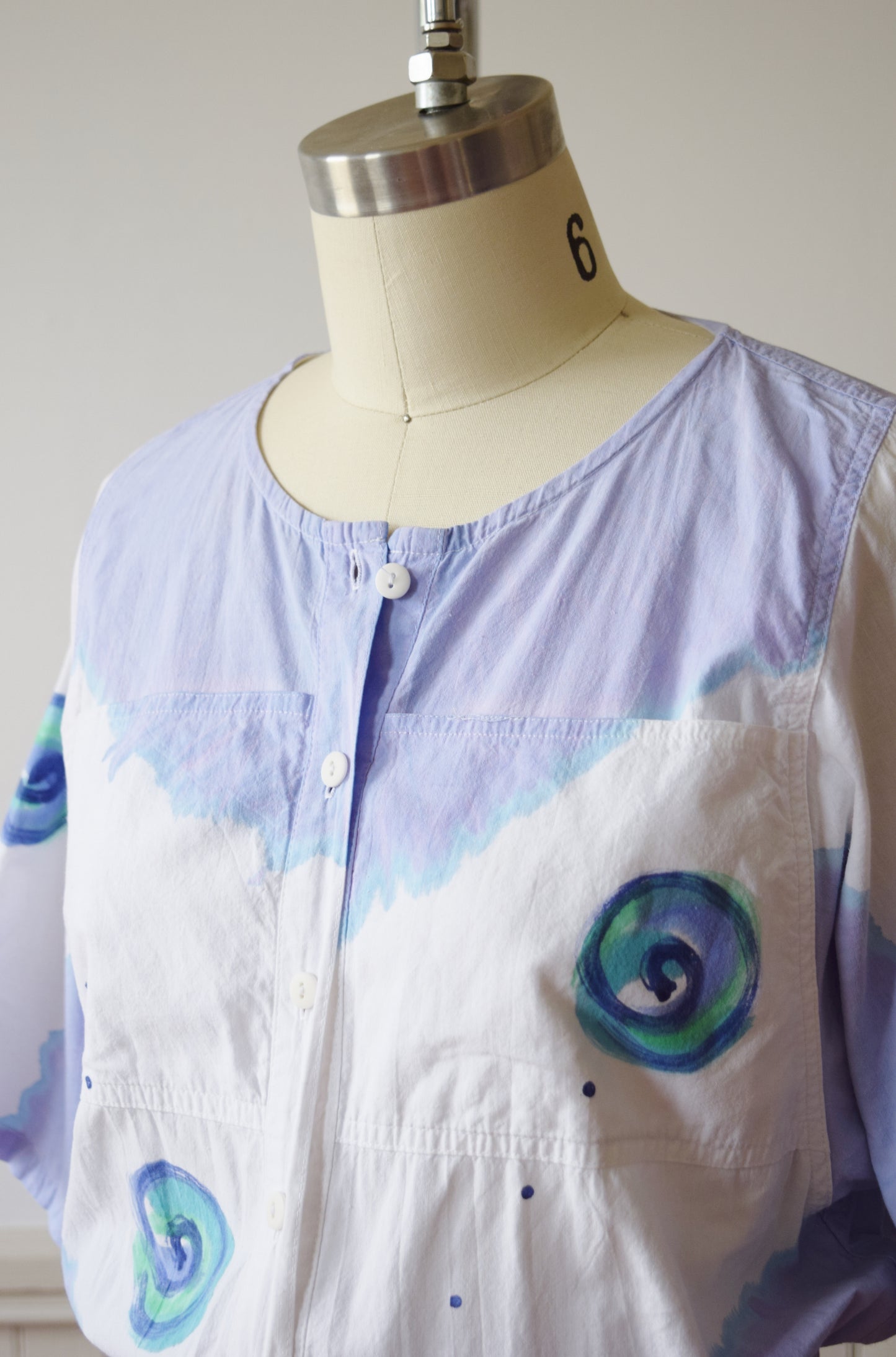 Hand Painted Play/Jumpsuit by Play Alegre | 1980s | S
