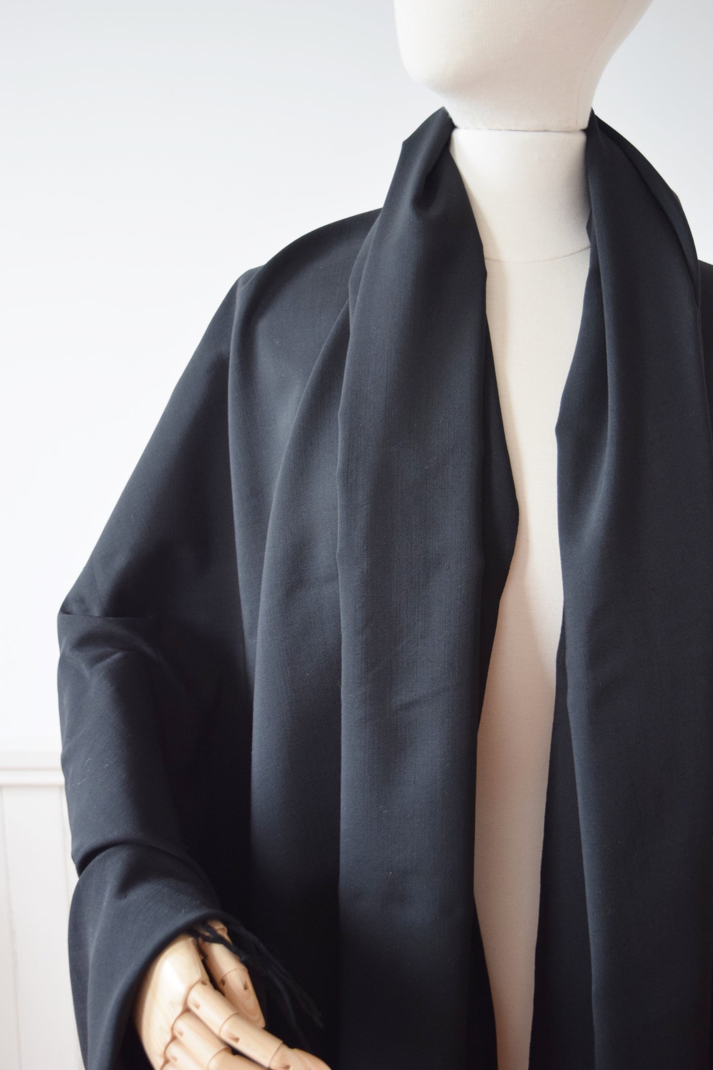 Antique Victorian Wool Shawl | OS