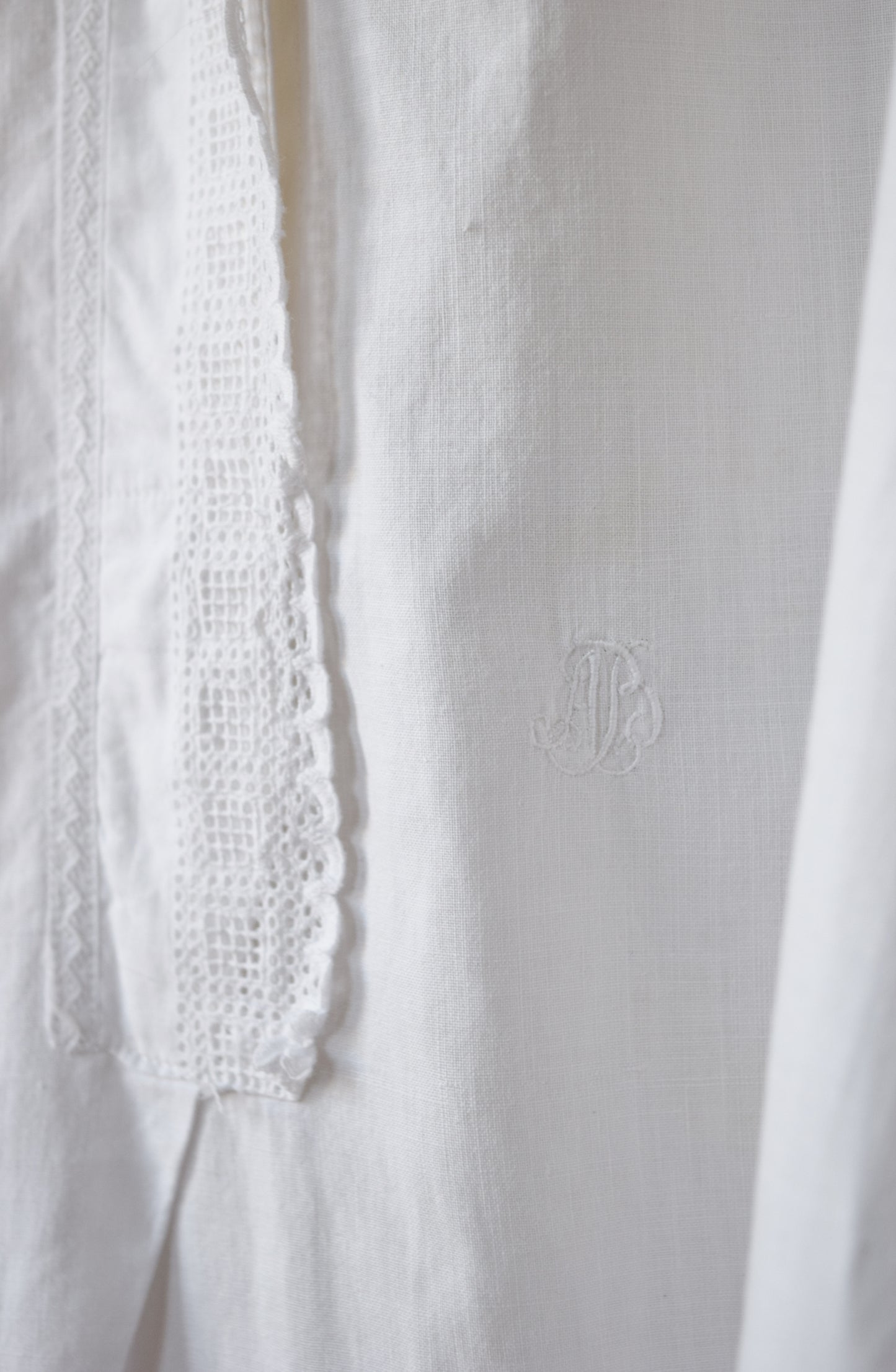 Antique Edwardian Nightgown Dress | c. 1900 | XS/S