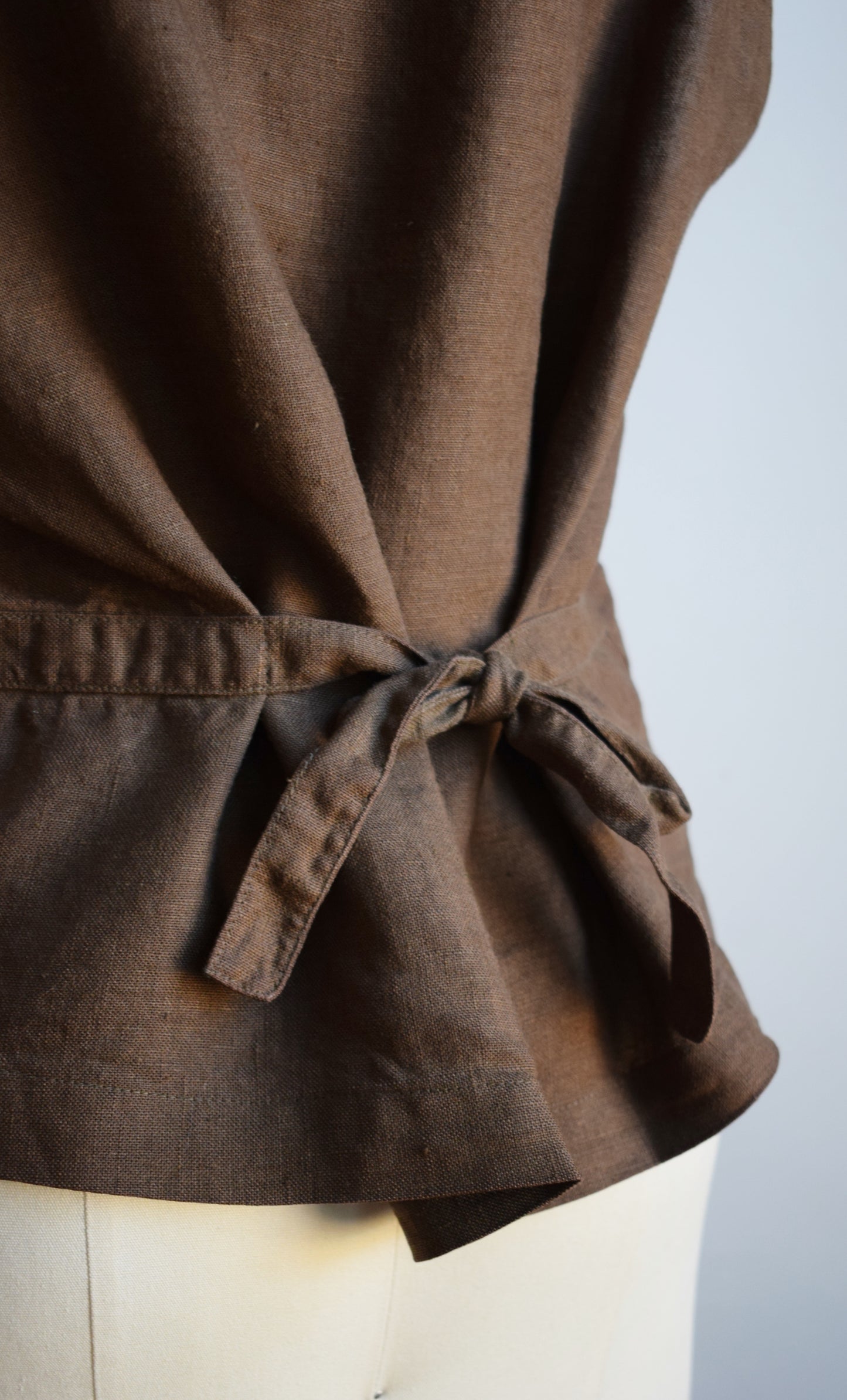 Vintage Eileen Fisher Linen Vest | M