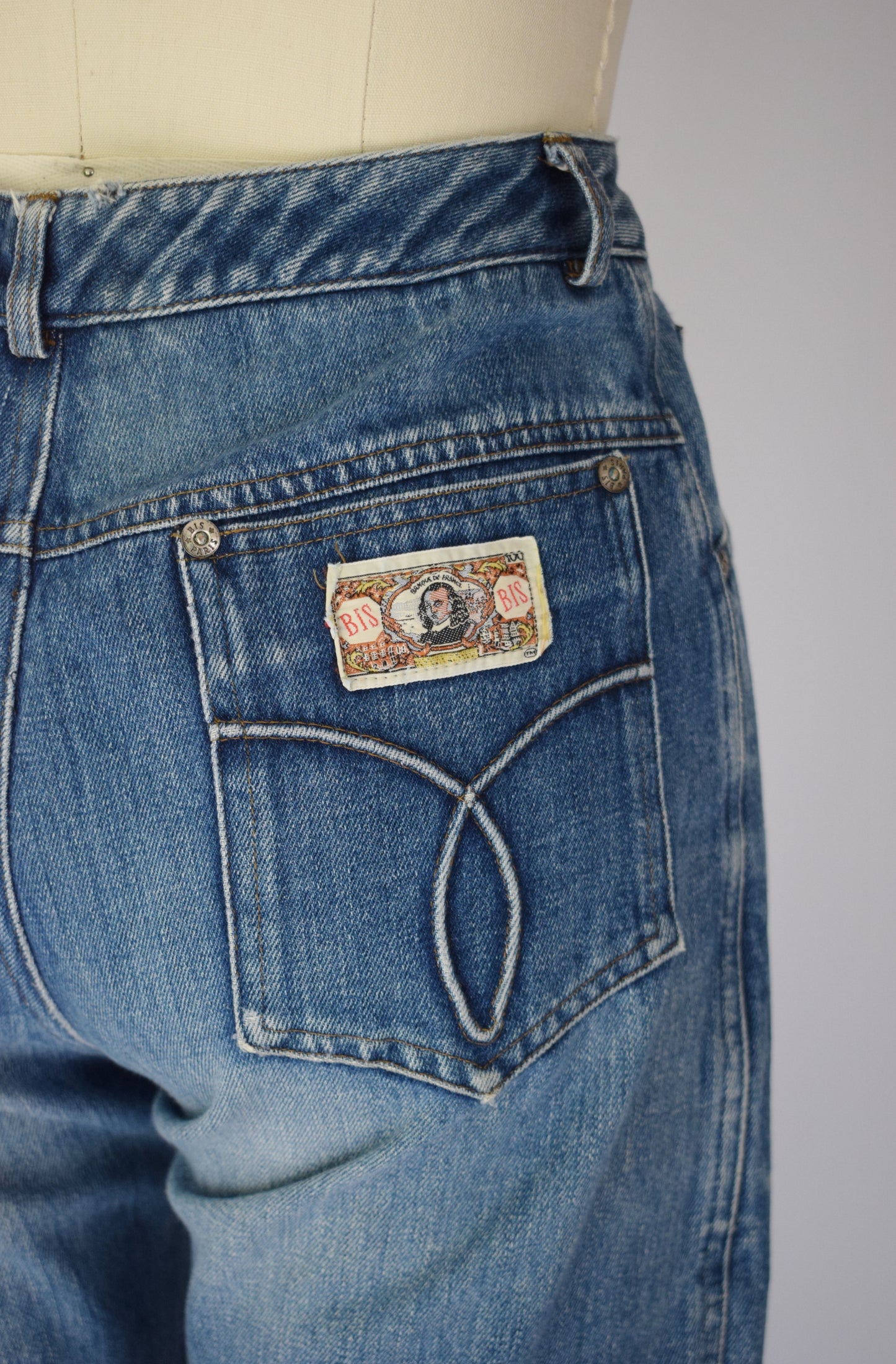 1980s BIS High Waist Jeans | 27" waist