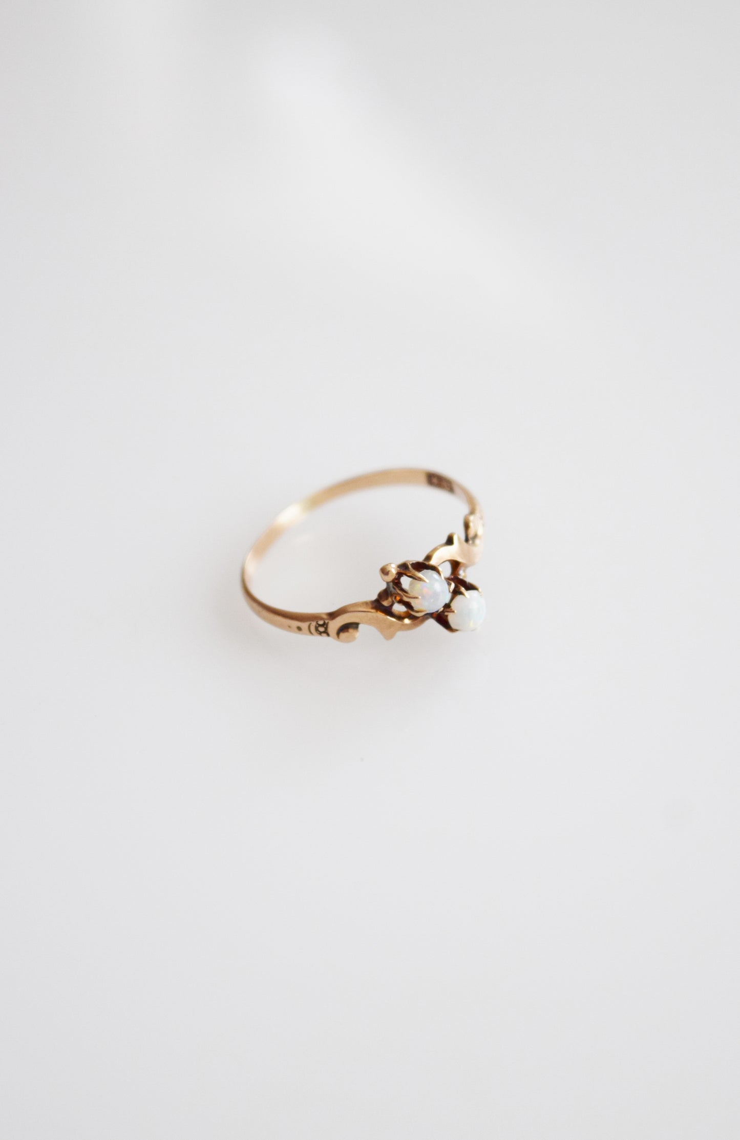Victorian 10k Gold and Opal Ring by Allsopp Bros.