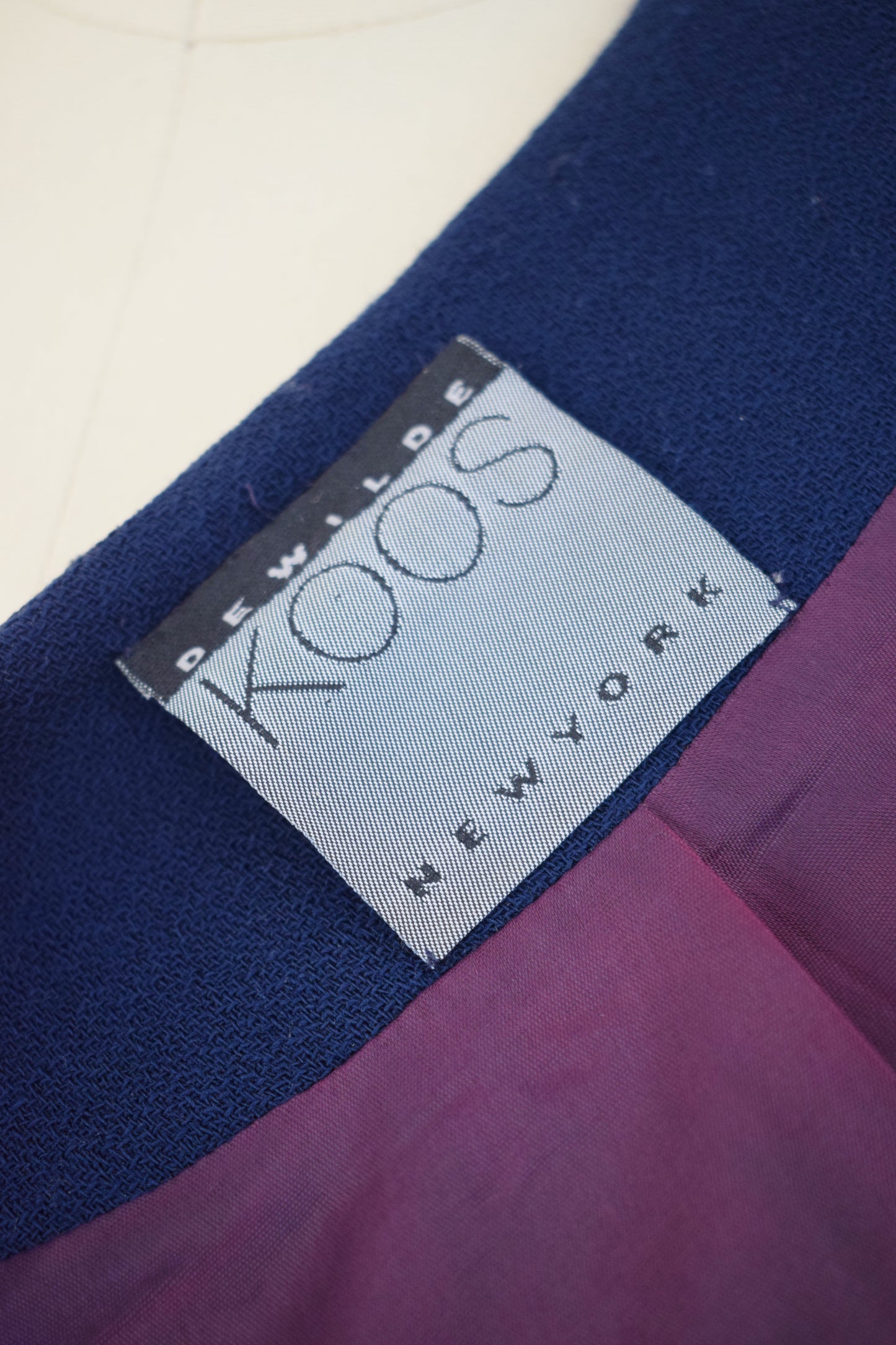 1990s Koos Van Den Akker / DeWilde Patchwork Jacket | S/M