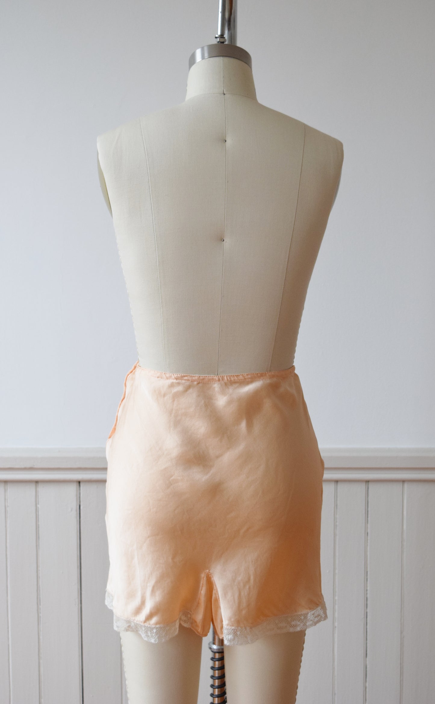1930s Pink Silk Tap Pants