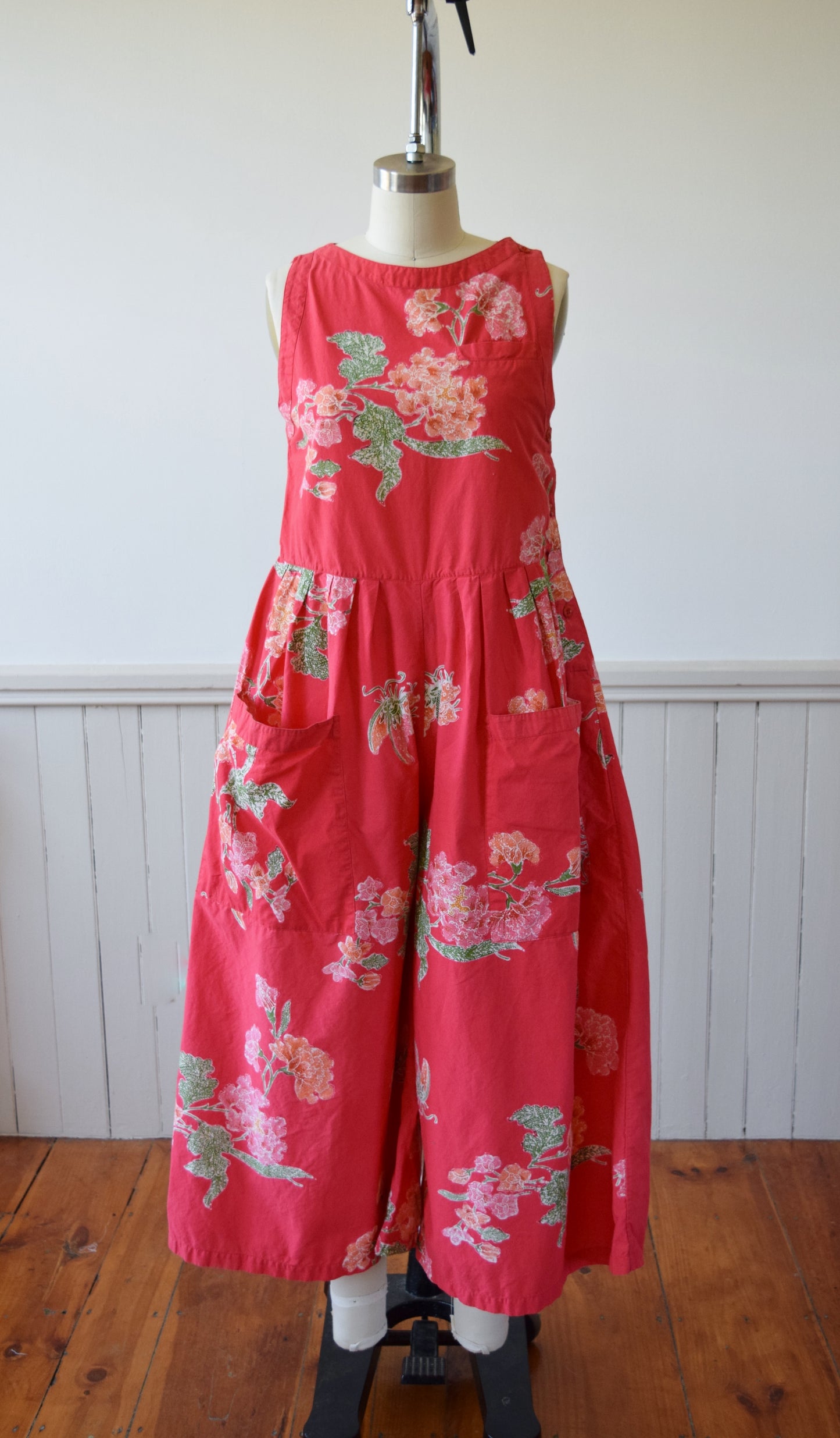 Papaya Dream Wide Leg Jumpsuit |1980s | S/PM