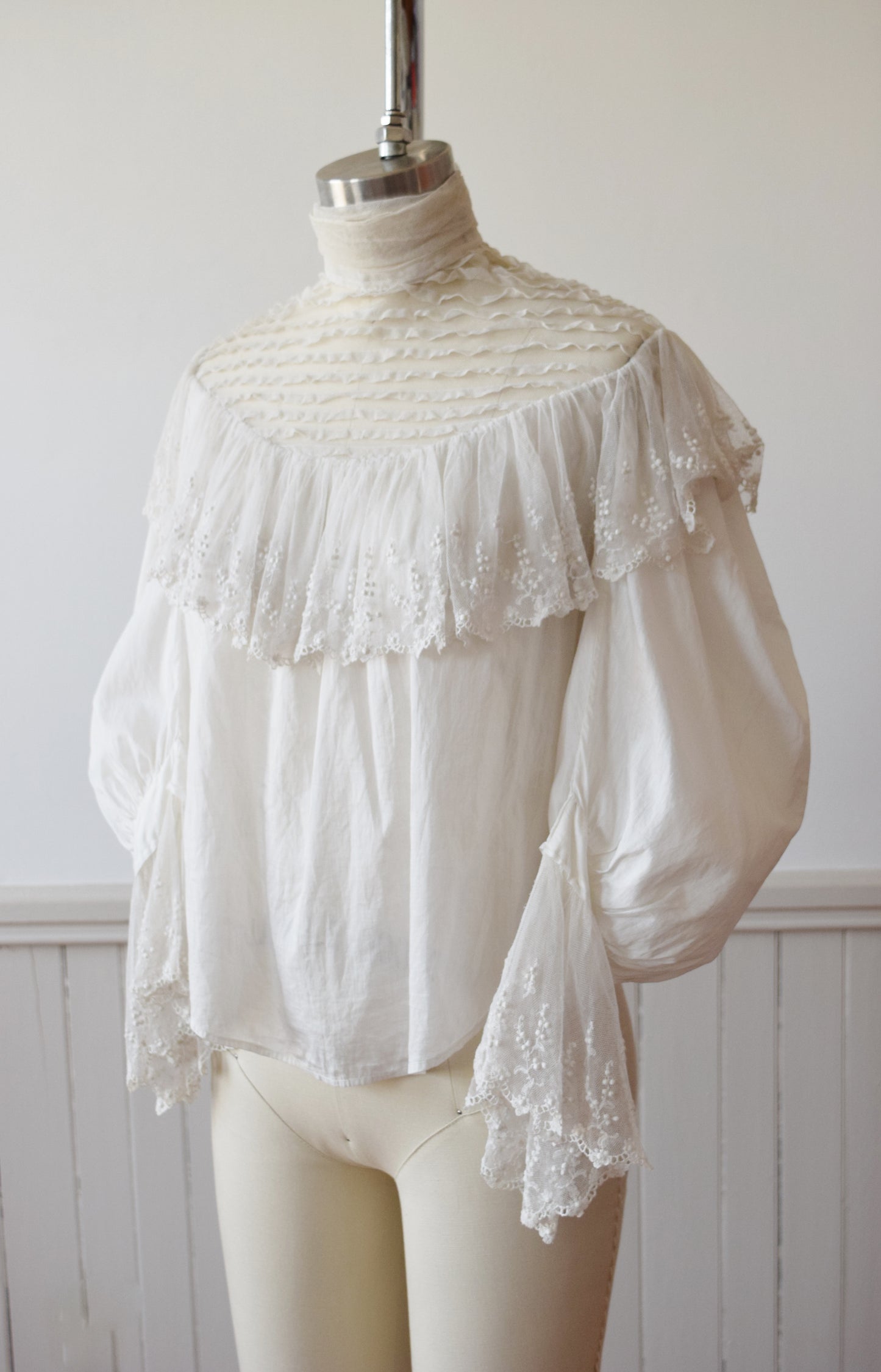 Antique Victorian Blouse | XS
