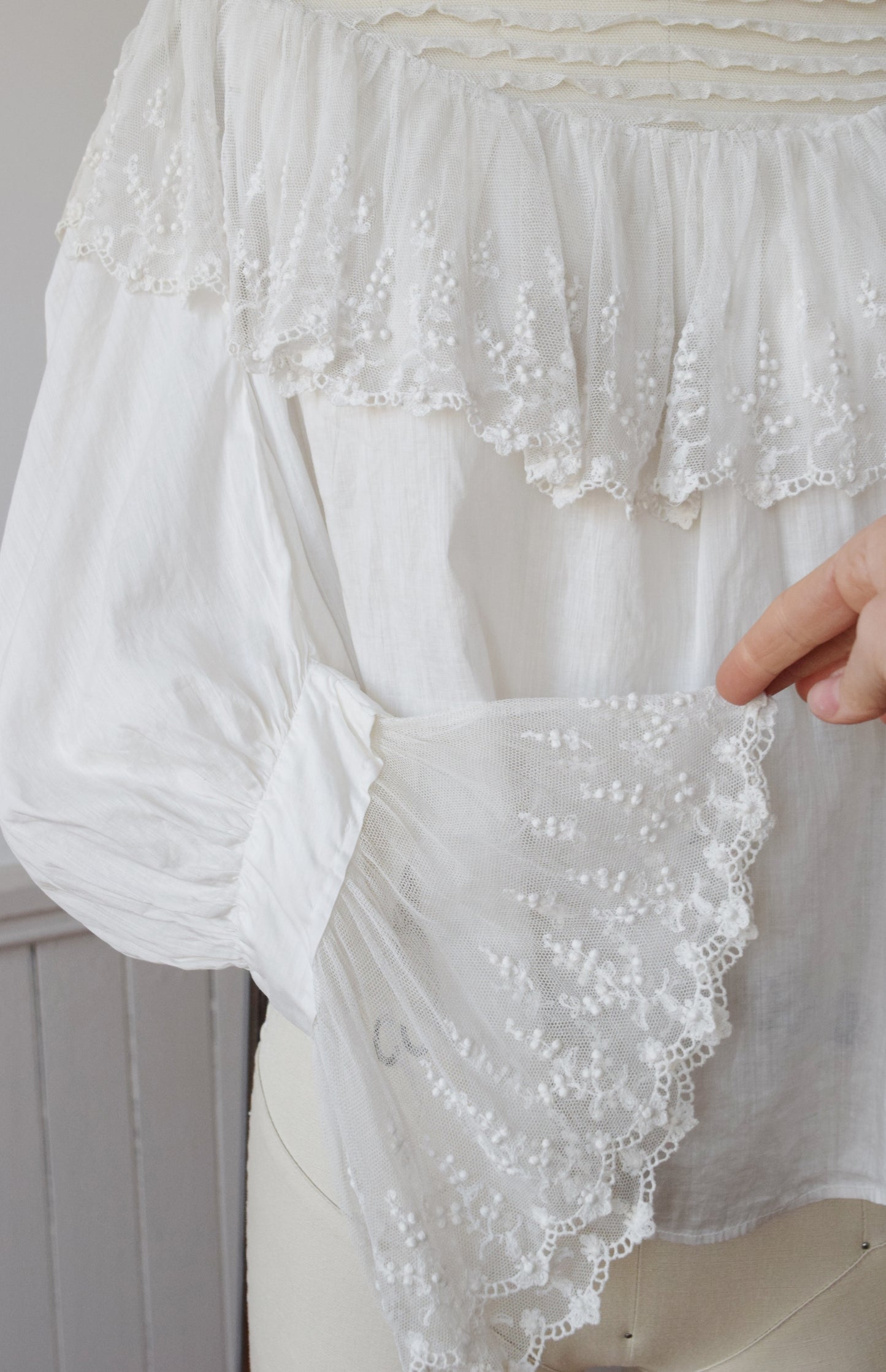 Antique Victorian Blouse | XS