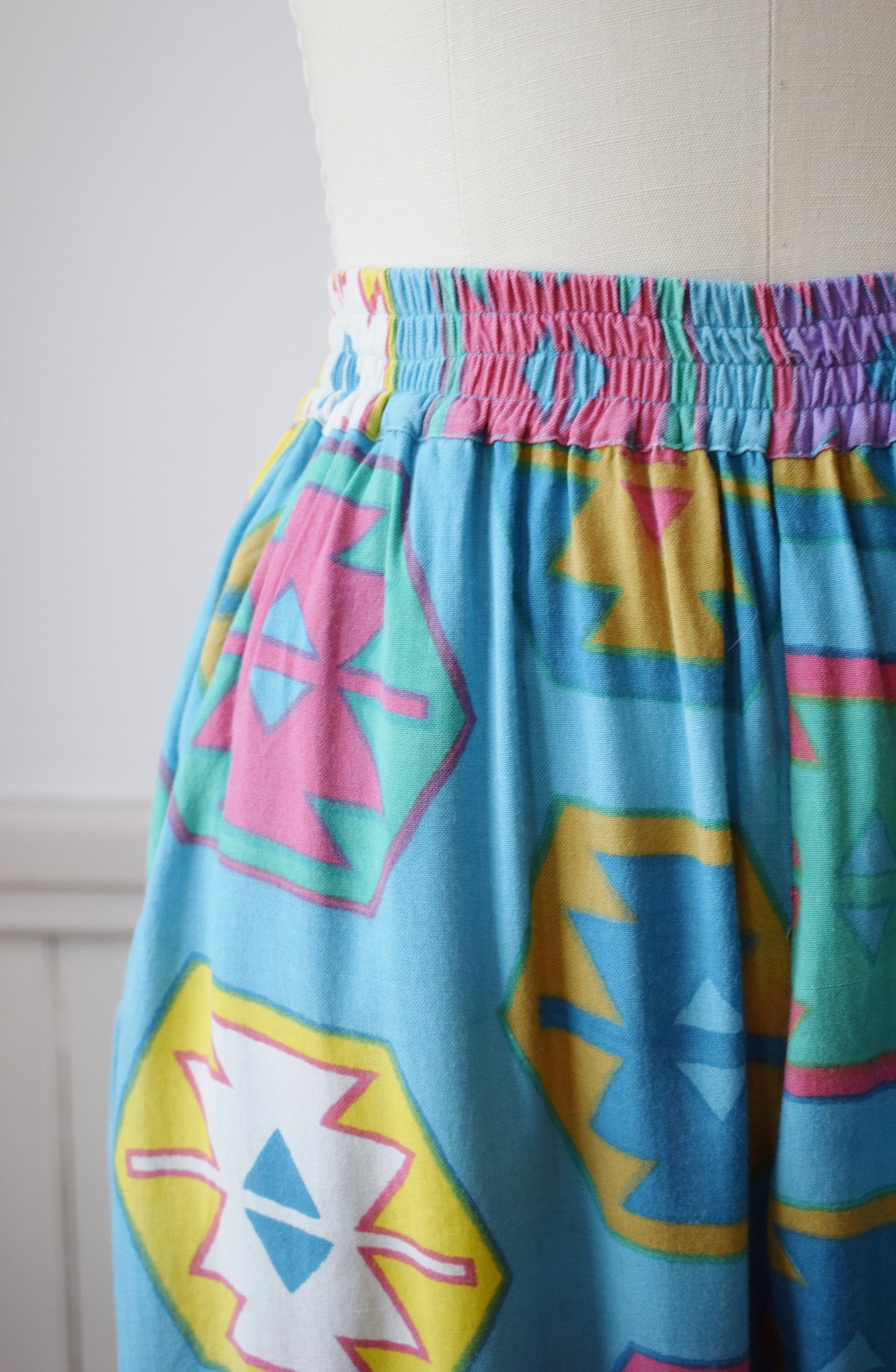 1980s Rayon Jam Pants | S