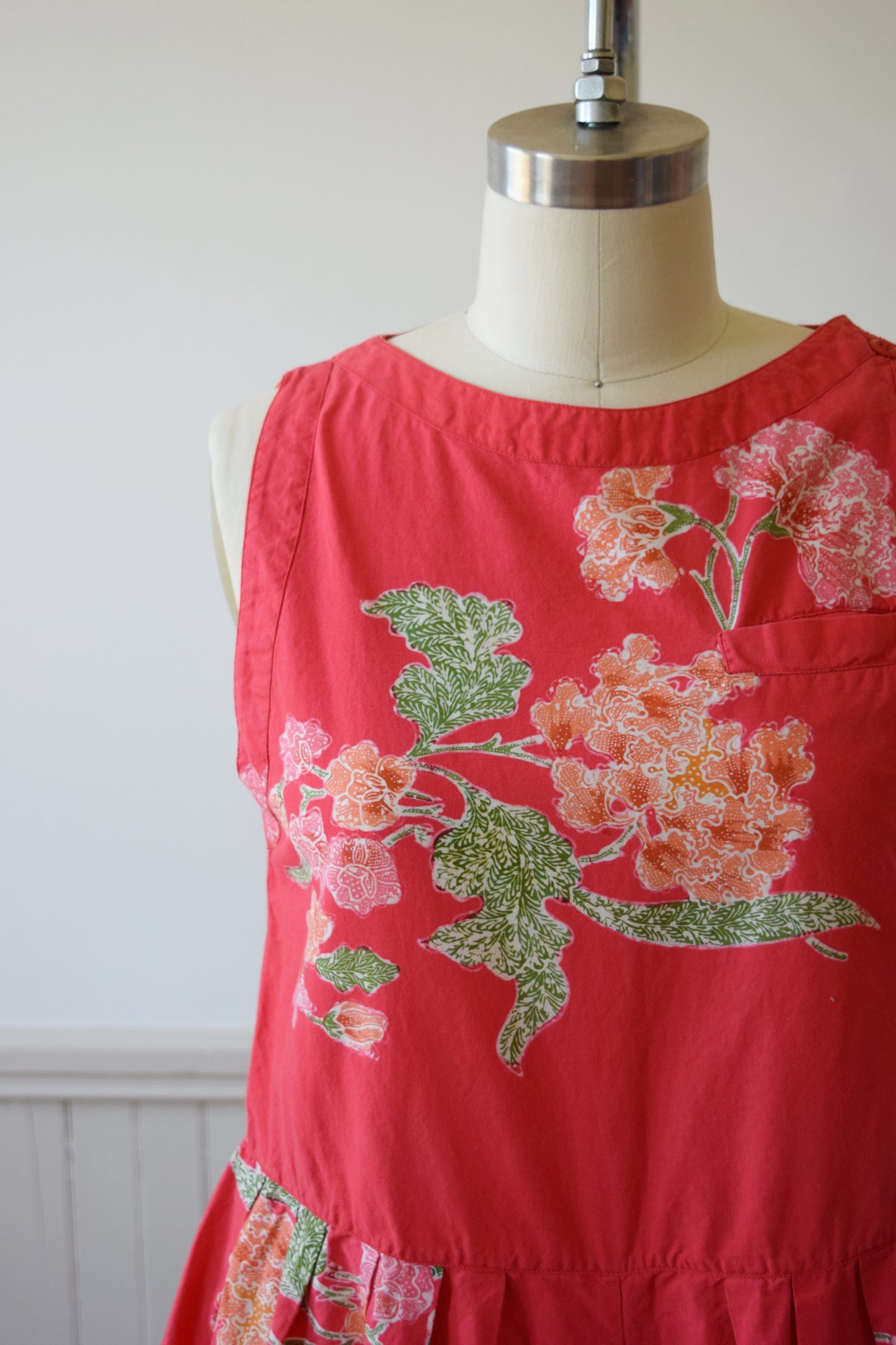 Papaya Dream Wide Leg Jumpsuit |1980s | S/PM