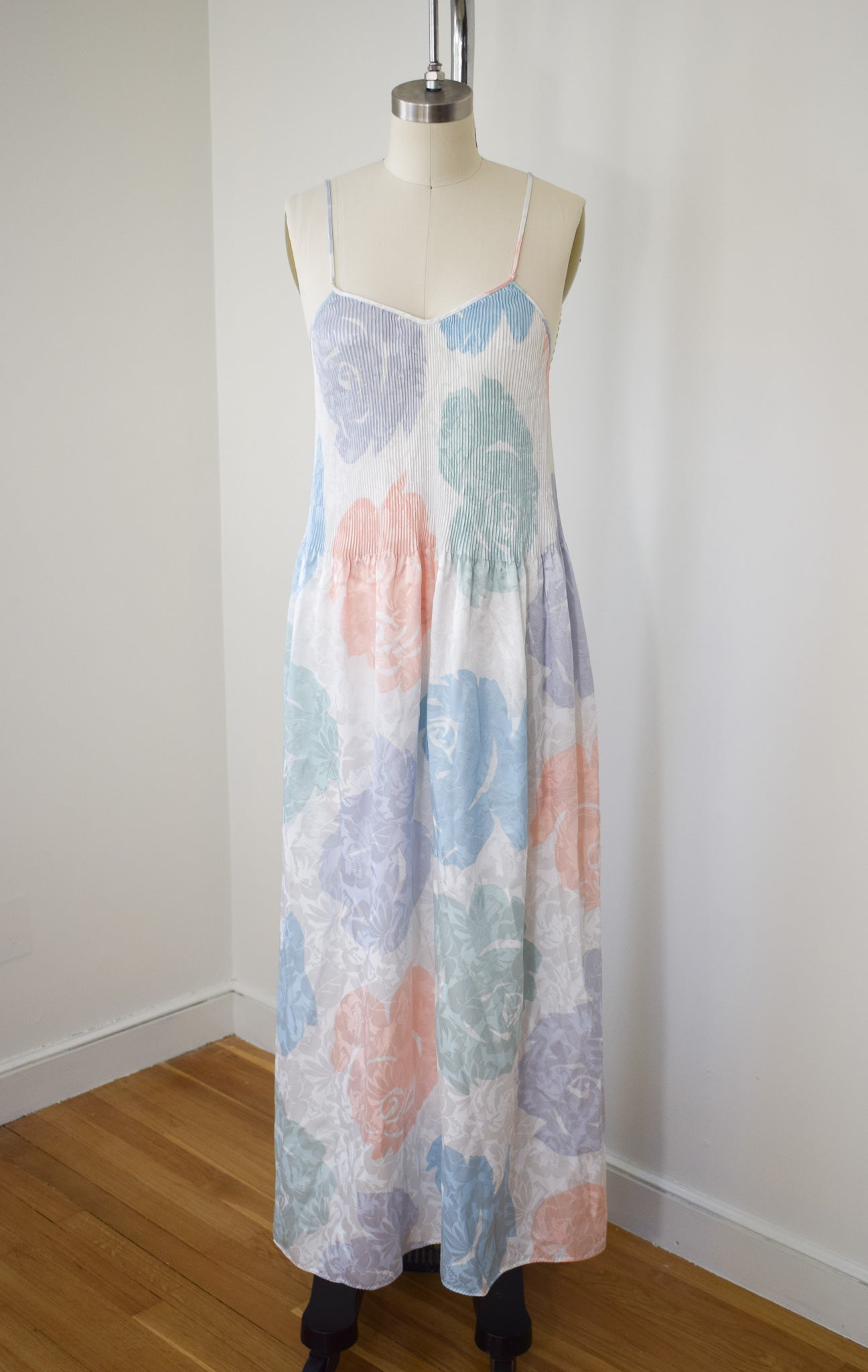 Mary McFadden Maxi Slip Dress | S