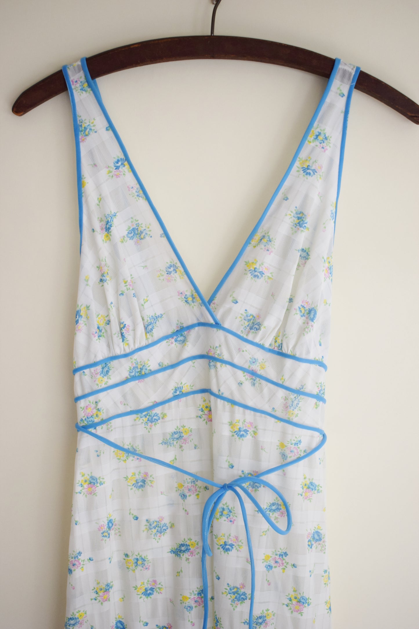 1950s/60s Floral Print Nightgown