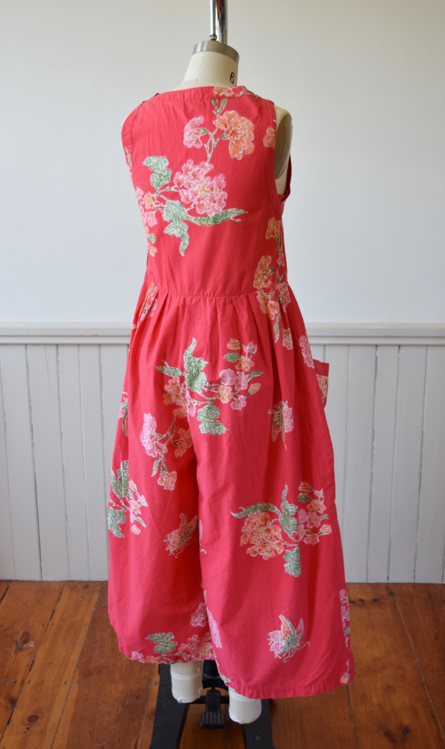 Papaya Dream Wide Leg Jumpsuit |1980s | S/PM