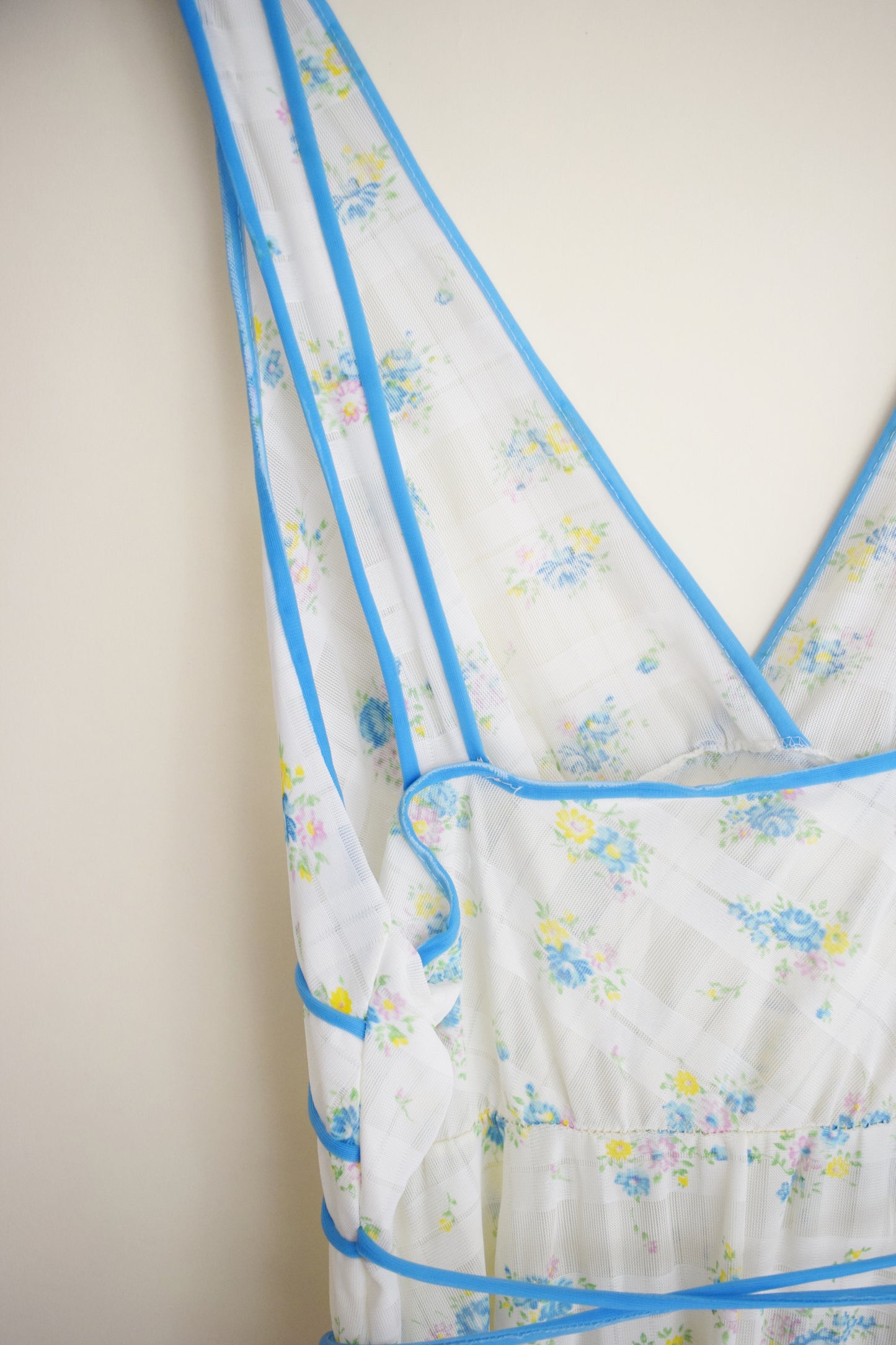 1950s/60s Floral Print Nightgown
