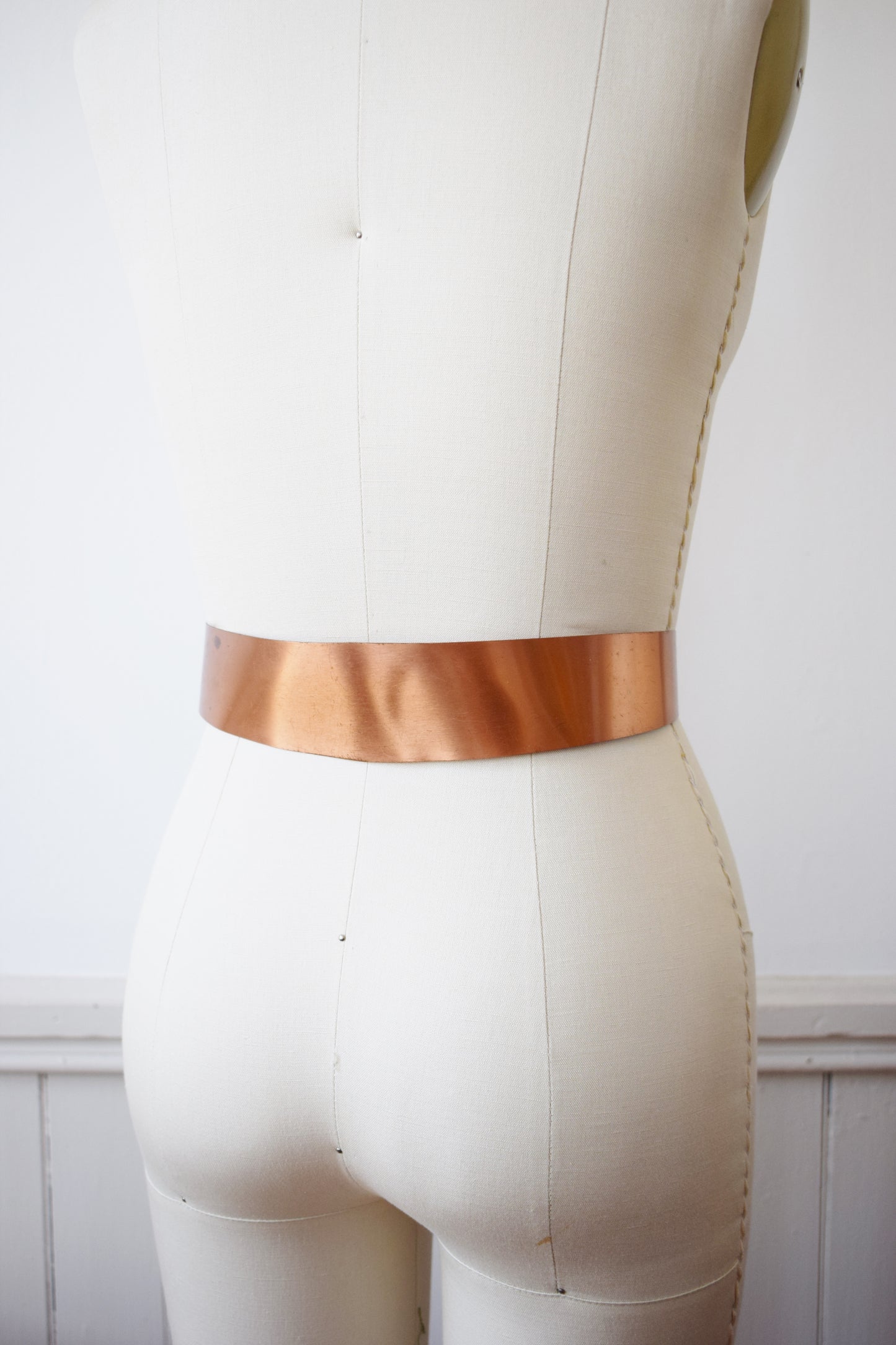 1950s Renoir Copper Metal Belt | Leaf