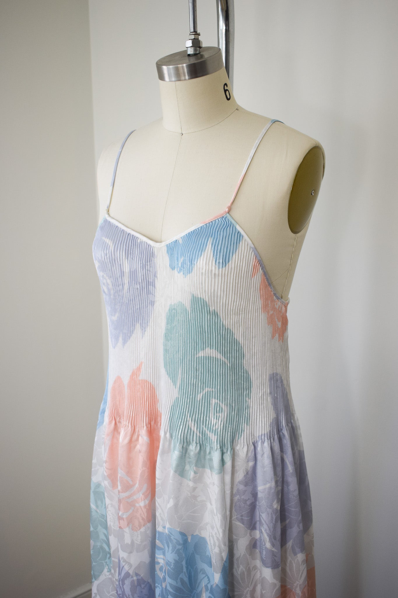 Mary McFadden Maxi Slip Dress | S