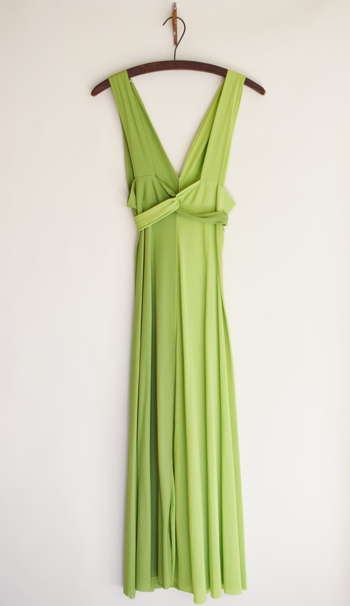 1960s Two Tone Green Nightgown