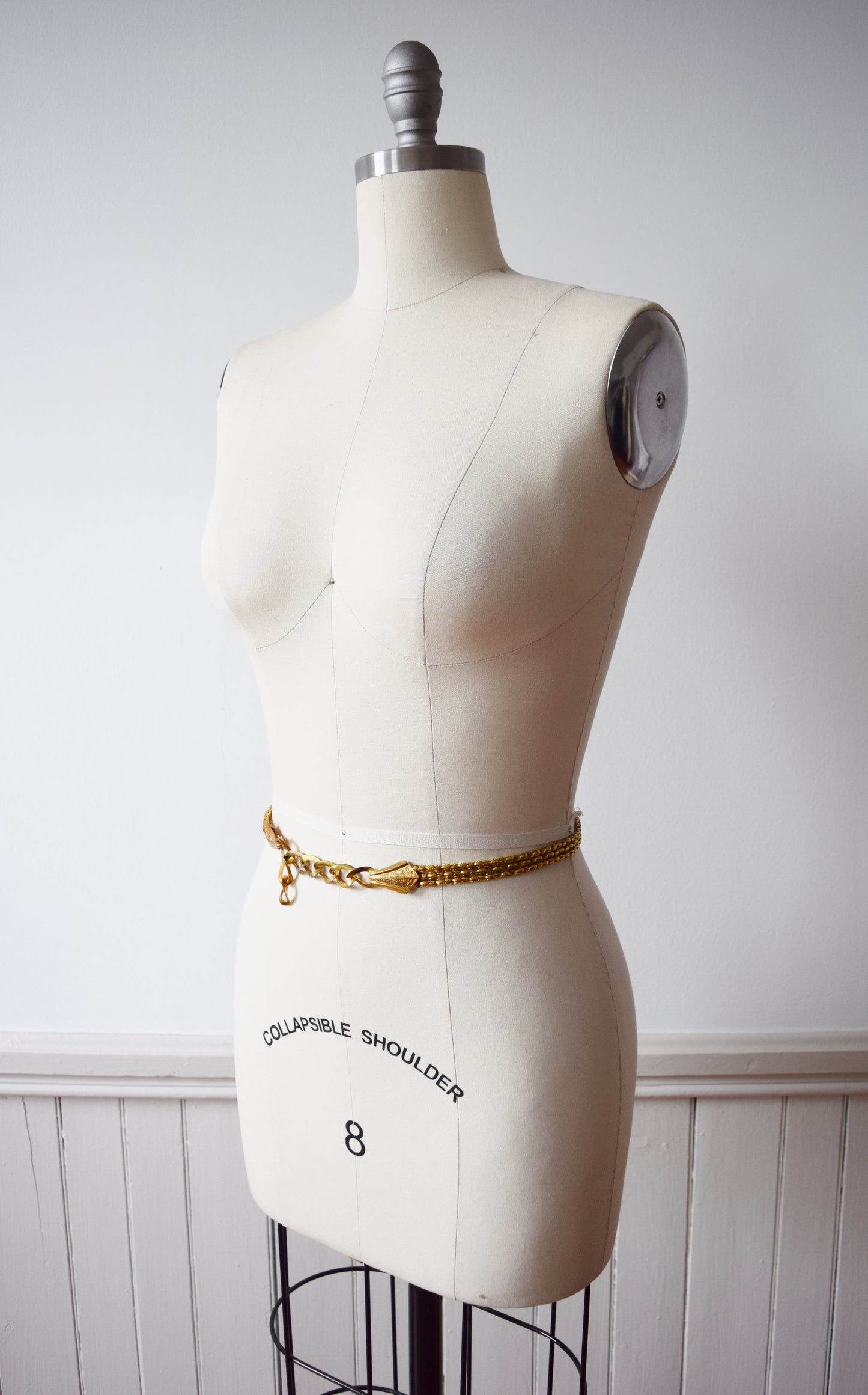 Vintage Adjustable Metal Belt
