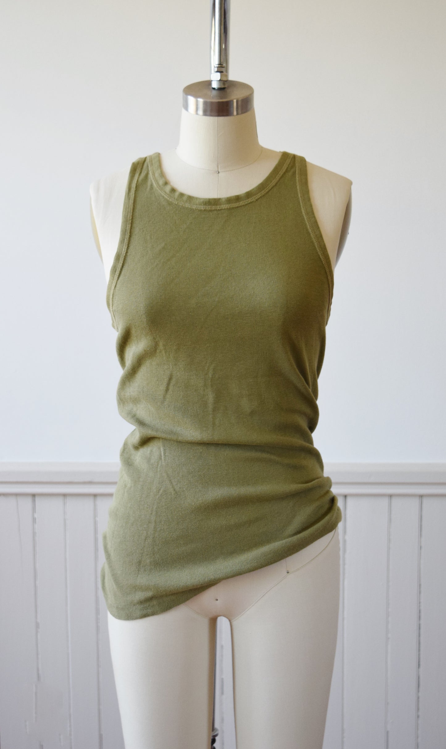 Army Issue Rib Knit Tank | 1940s | 3 | M