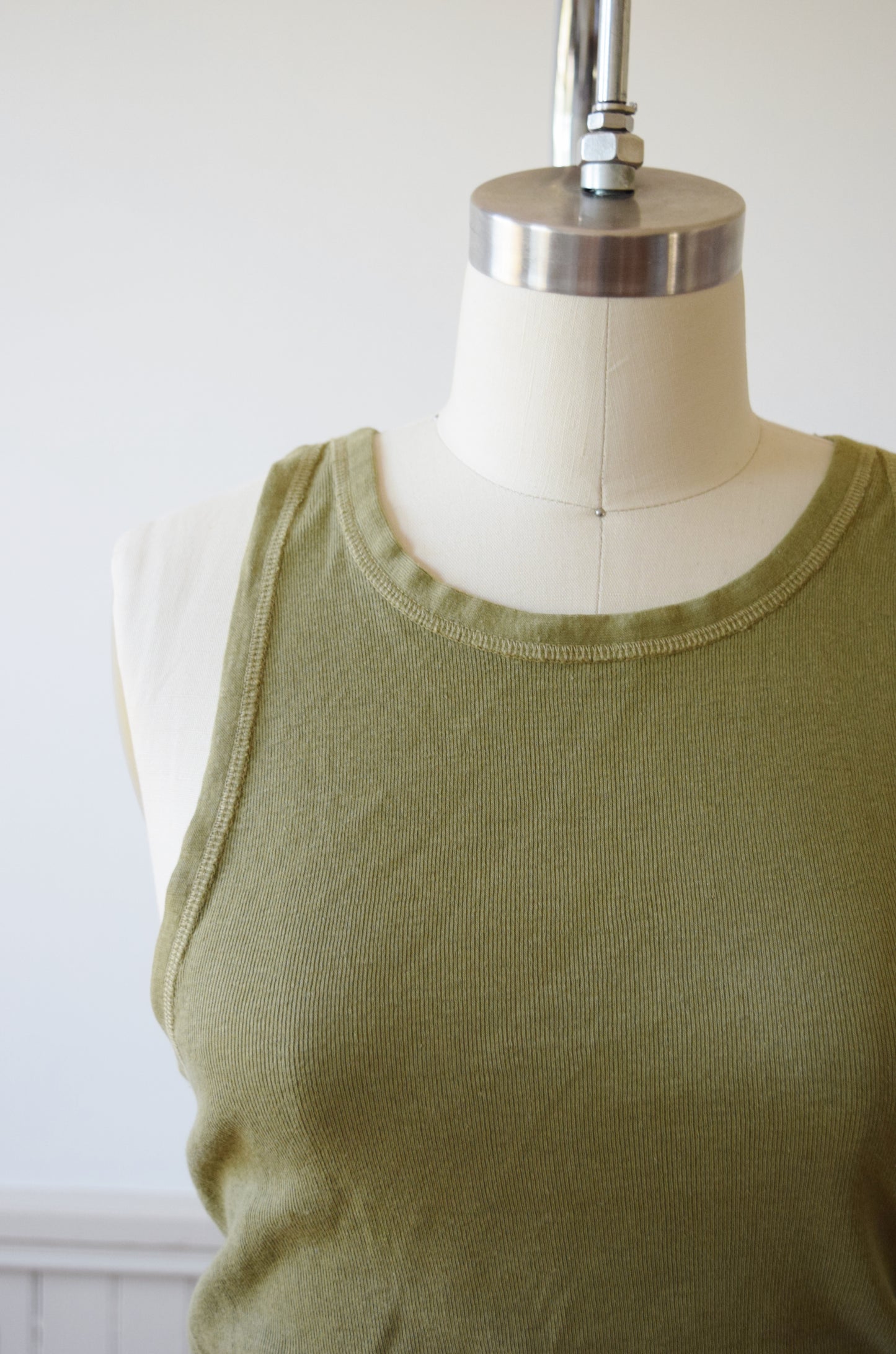 Army Issue Rib Knit Tank | 1940s | 3 | M