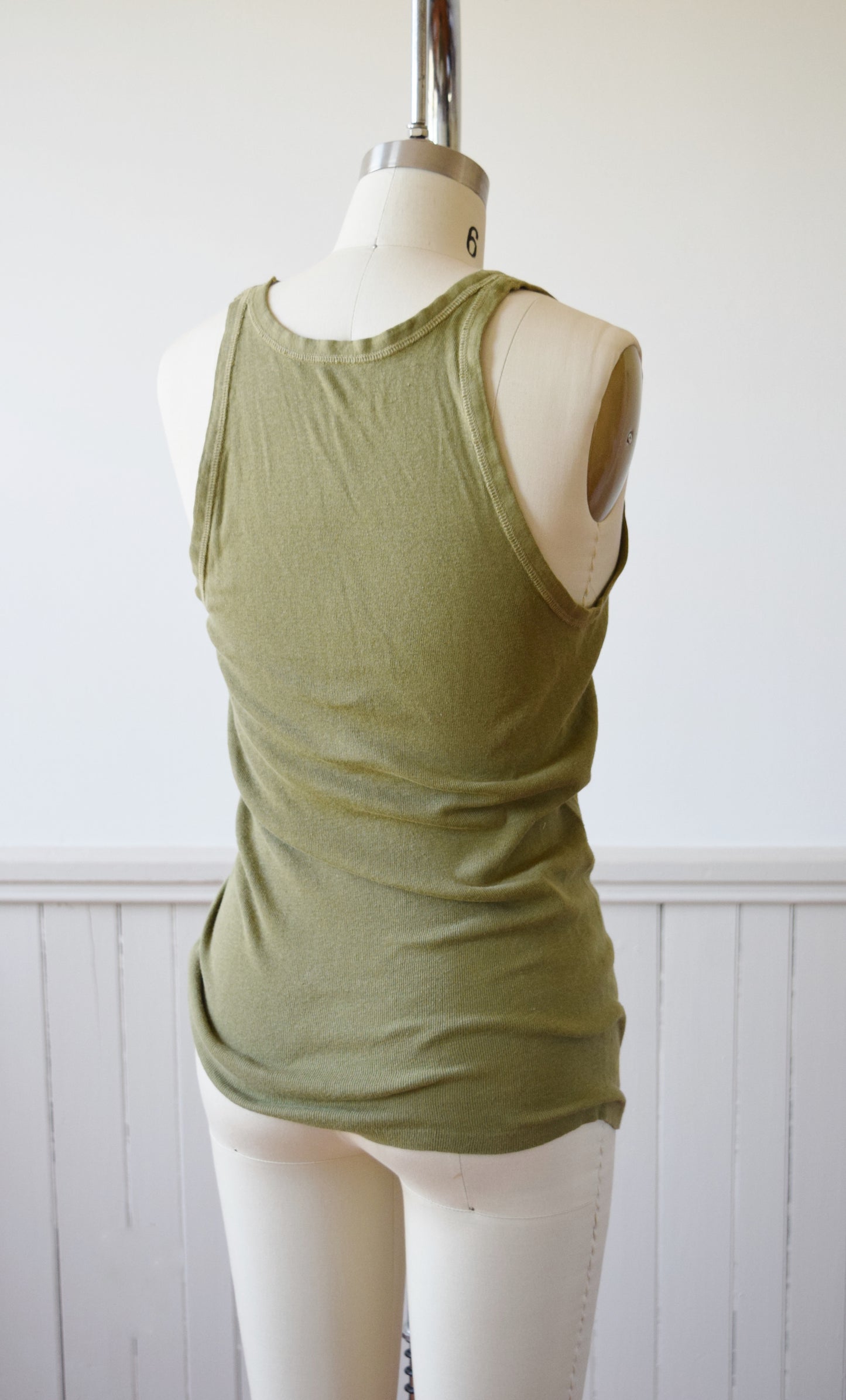 Army Issue Rib Knit Tank | 1940s | 3 | M