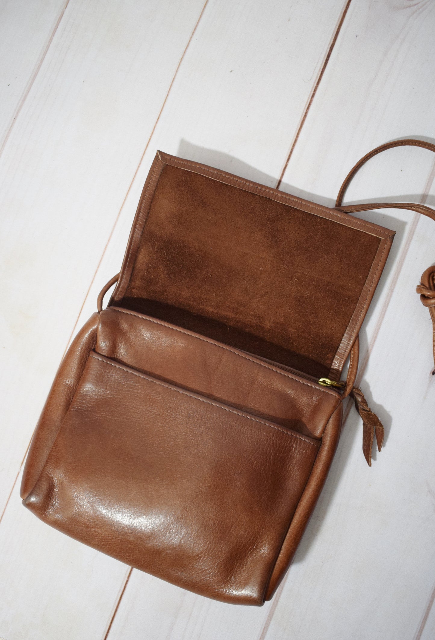 Vintage Leather Satchel Purse