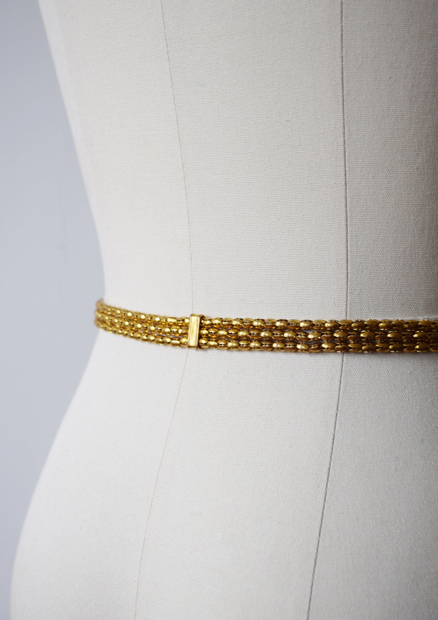 Vintage Adjustable Metal Belt