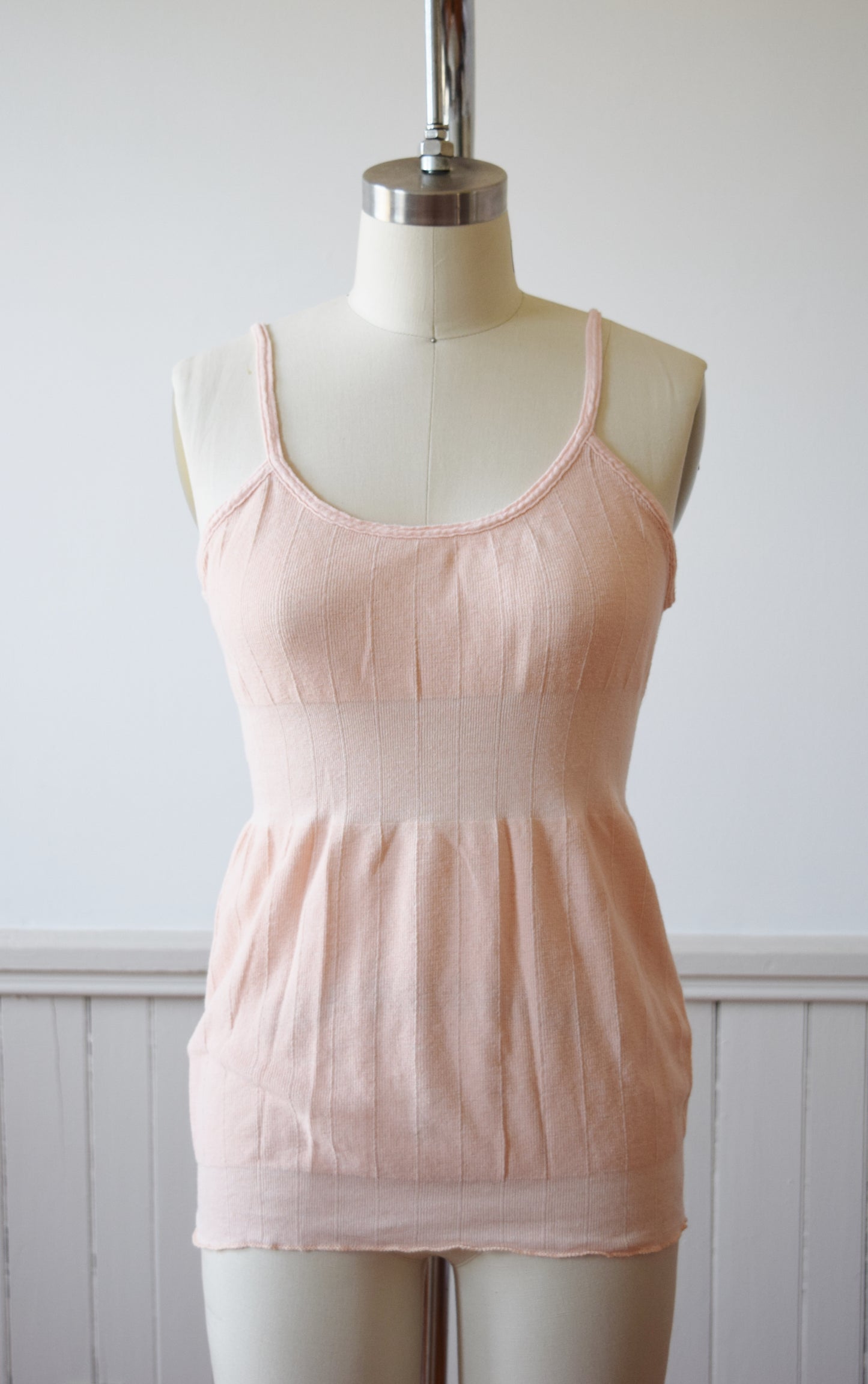 1930s Rib Knit Tank | S