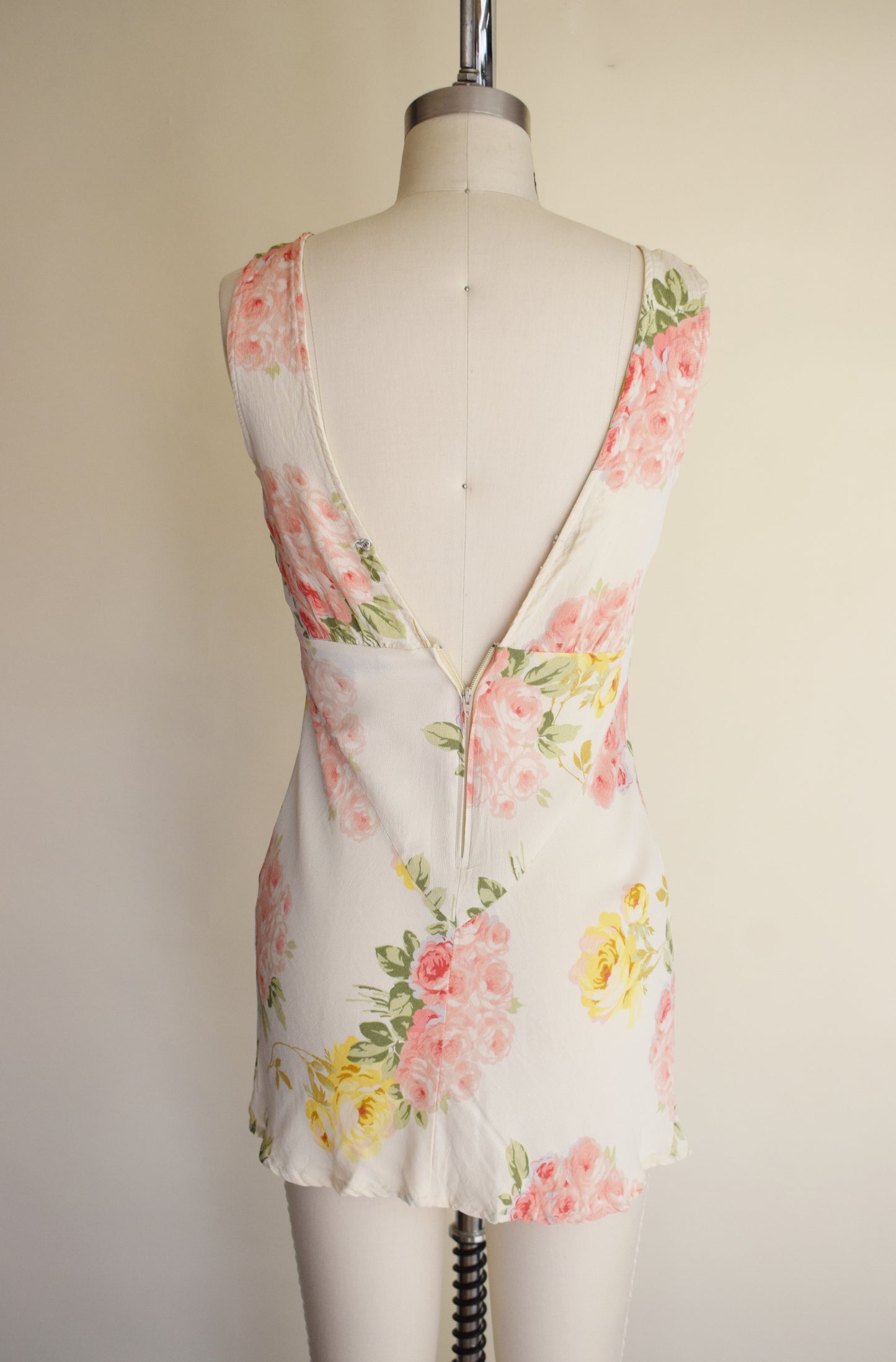 1990s Betsey Johnson Floral Mini Dress