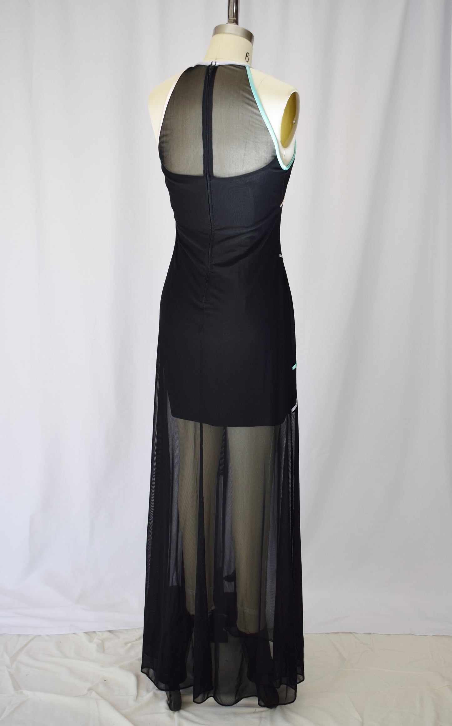 1990s Mesh Tadashi Gown | S