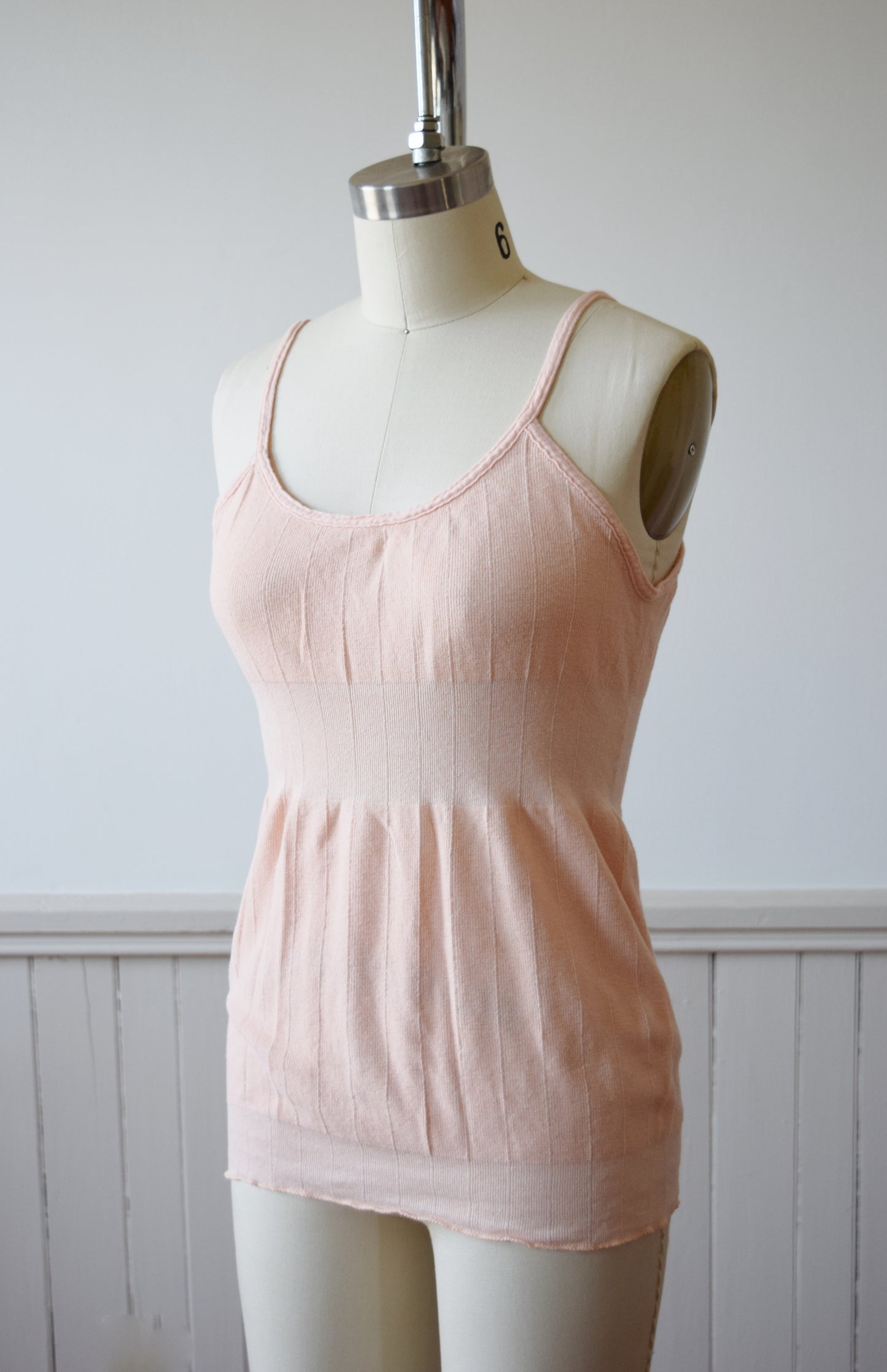 1930s Rib Knit Tank | S