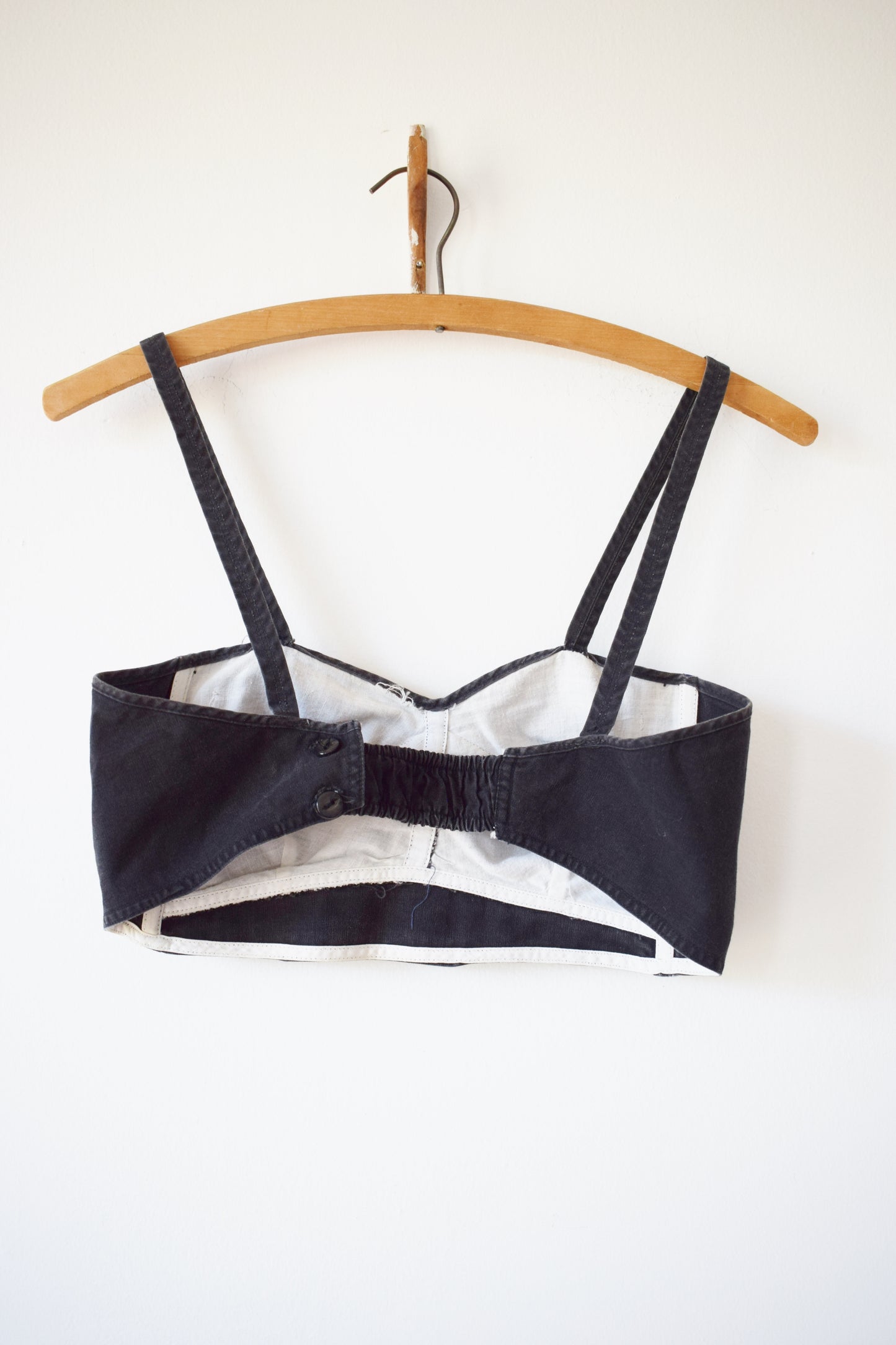 1940s Playsuit/Bra Top | XS