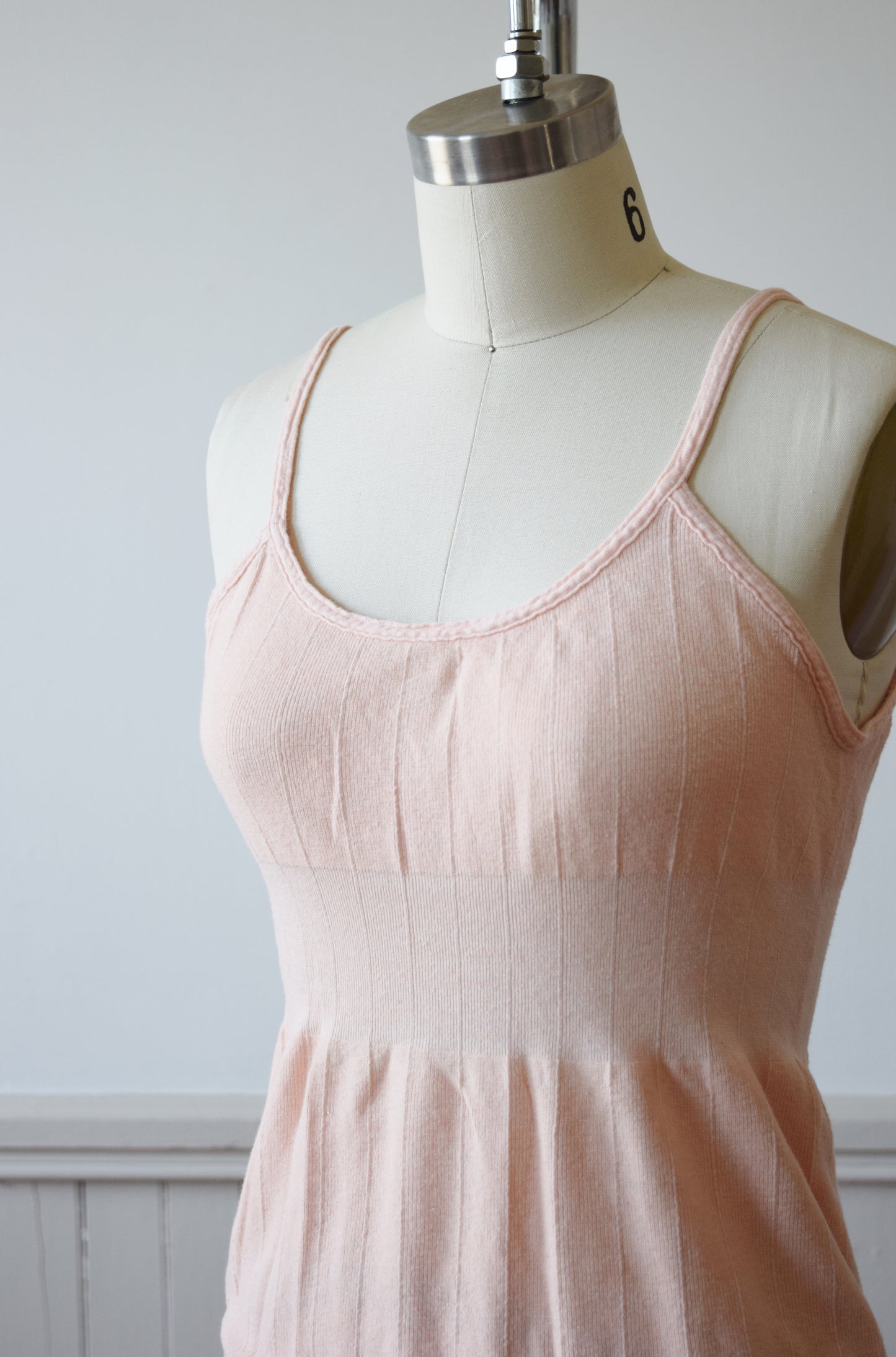 1930s Rib Knit Tank | S