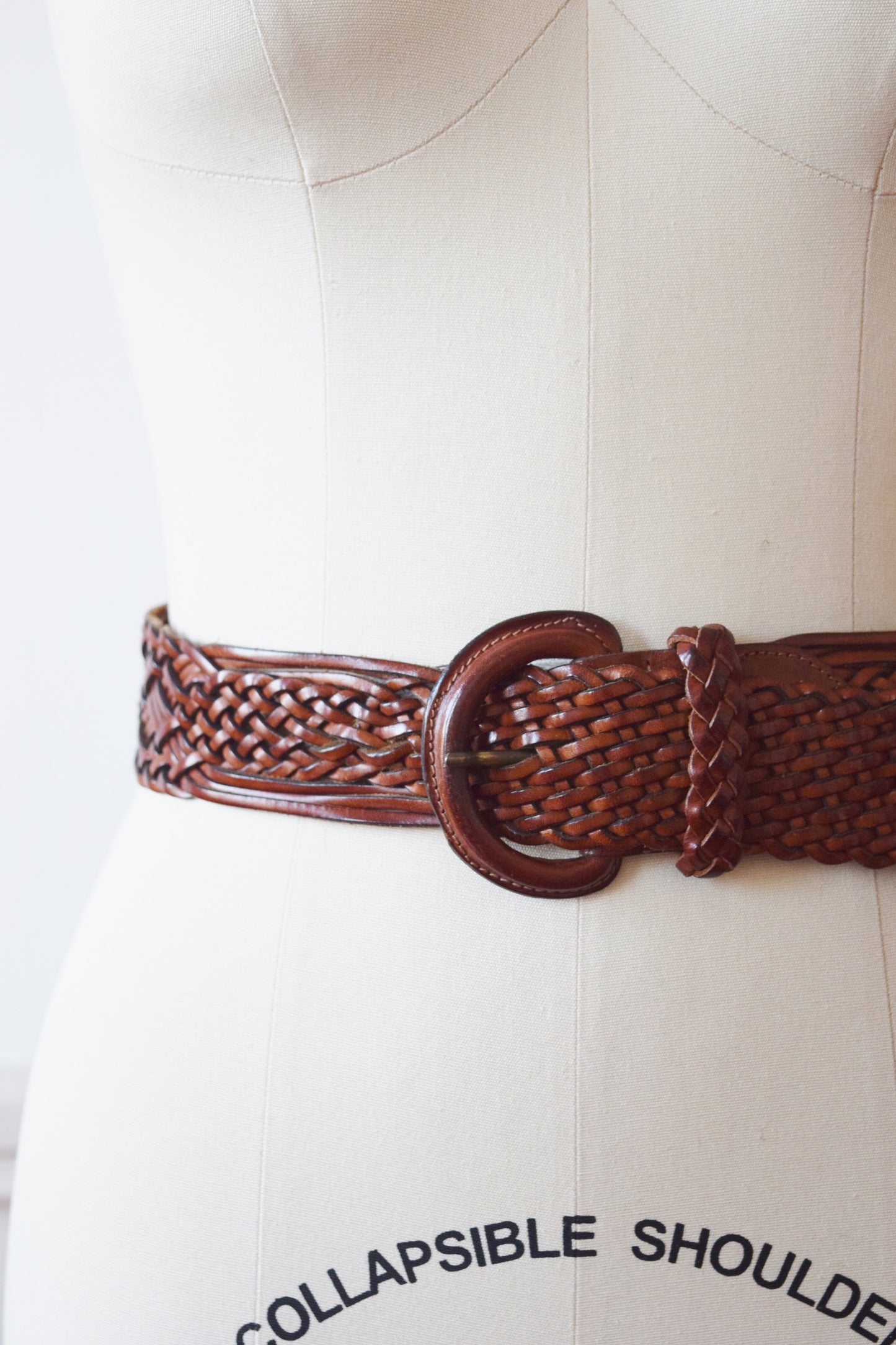 Braided Turkish Leather Belt | M