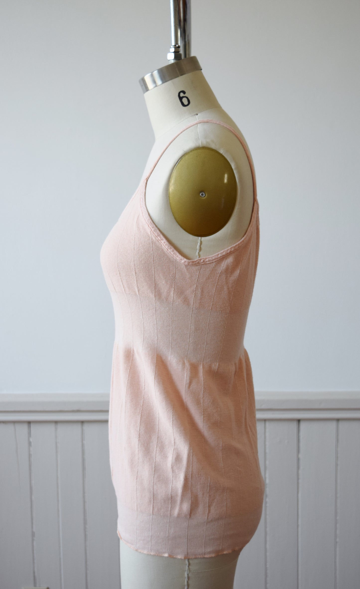 1930s Rib Knit Tank | S