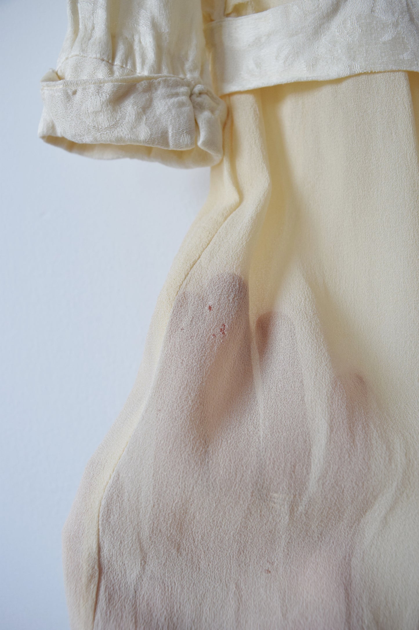 1920s Adolescent’s (or V. Petite Adult) Mixed Silks Dress