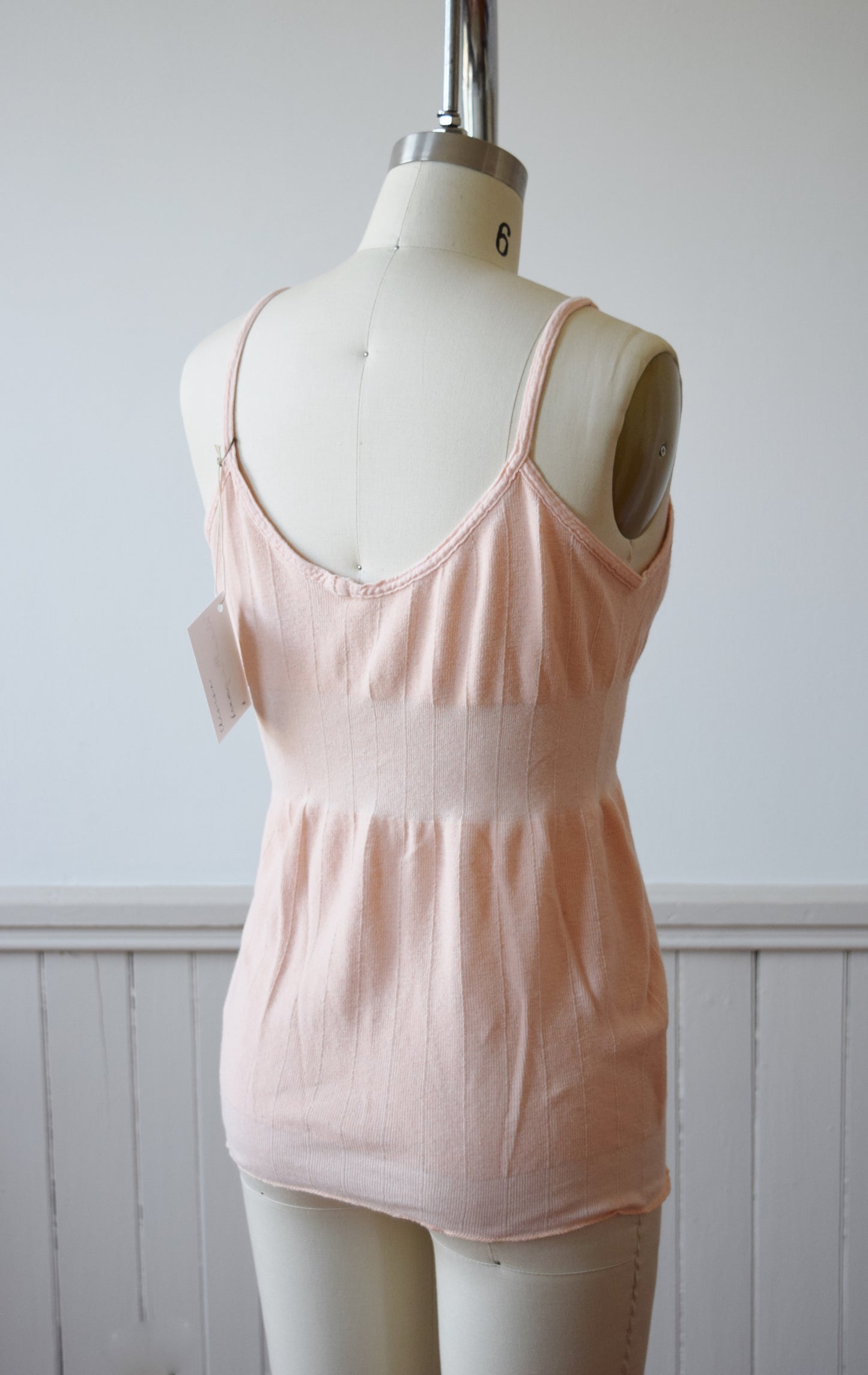 1930s Rib Knit Tank | S