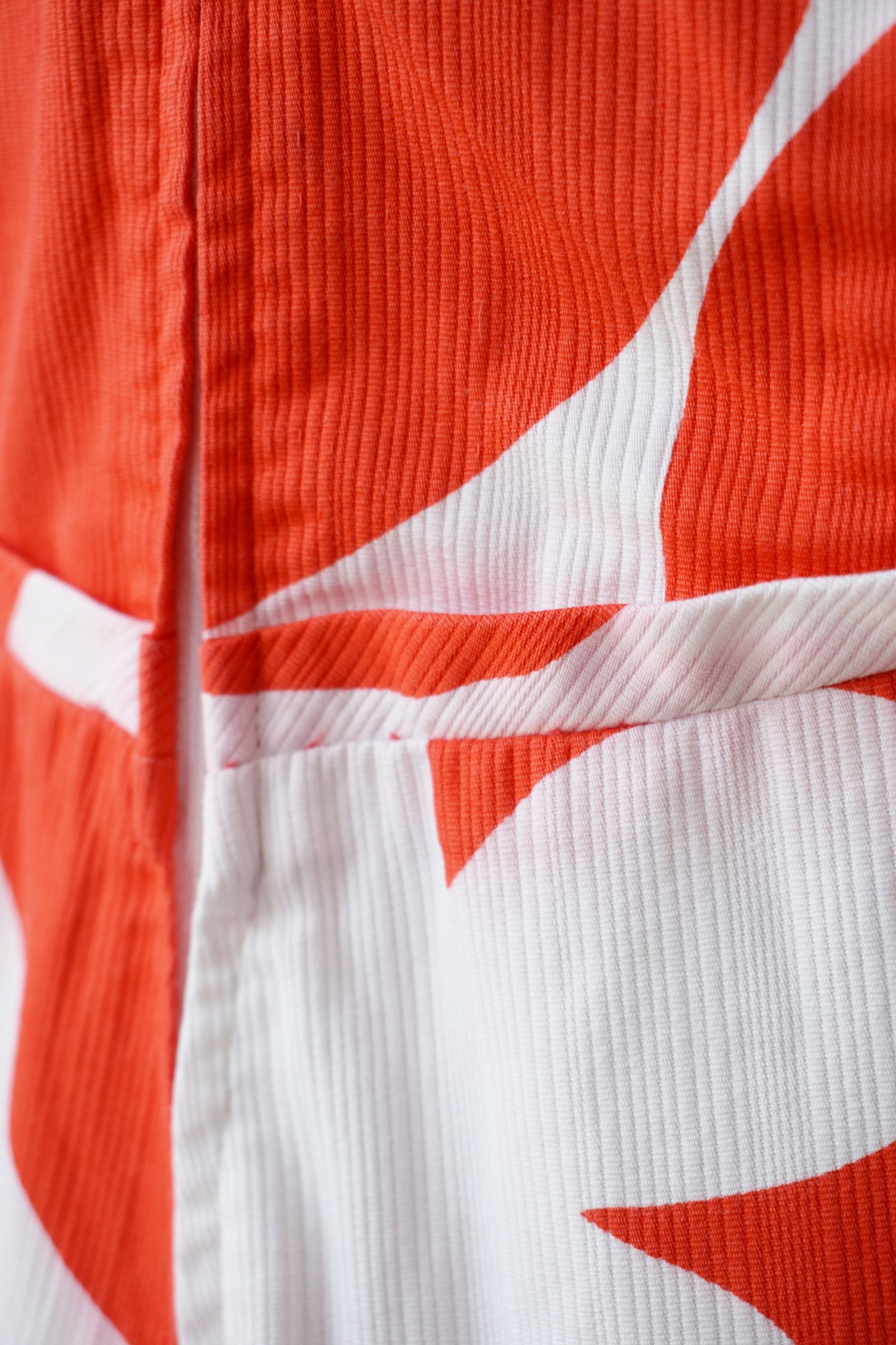 1970s Candy Red Wide Leg Jumpsuit | M